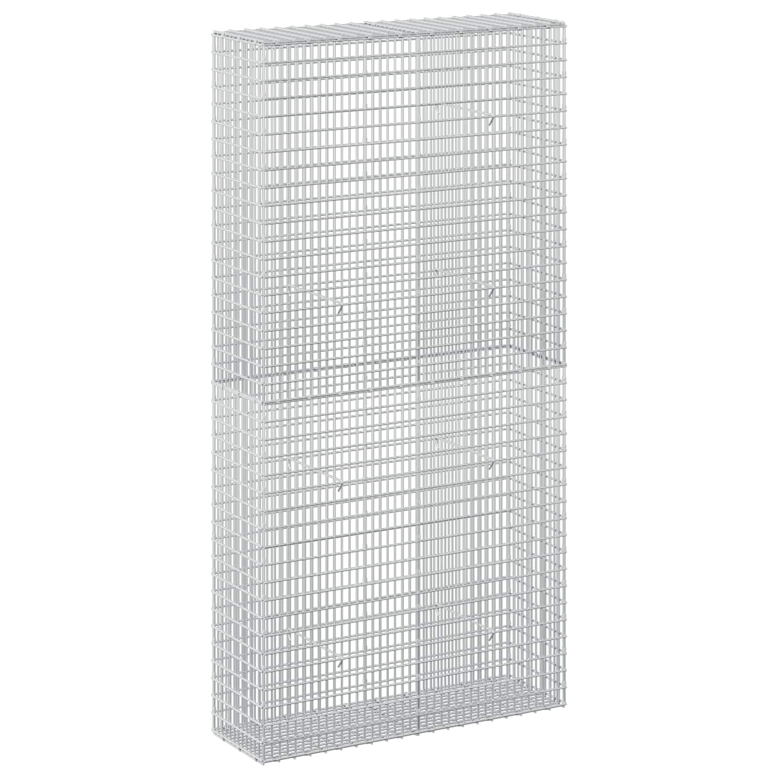 Γκαμπιόν με σύρμα 3,5 mm και πλέγμα 5x2,5 cm 100x30x200 εκ. - Image 2