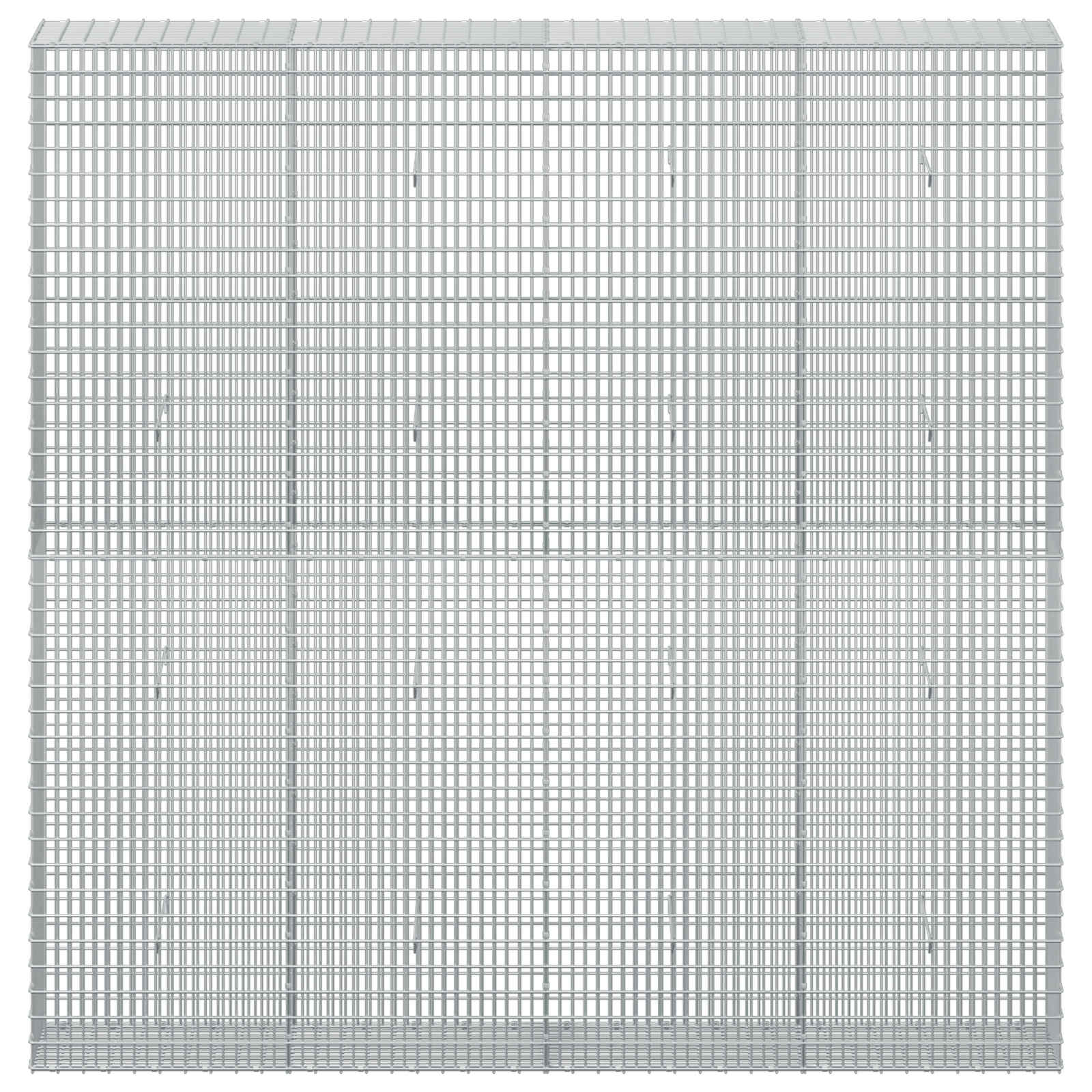 Gabion z žico 3,5 mm in mrežo 5x2,5 cm 200x30x200 cm