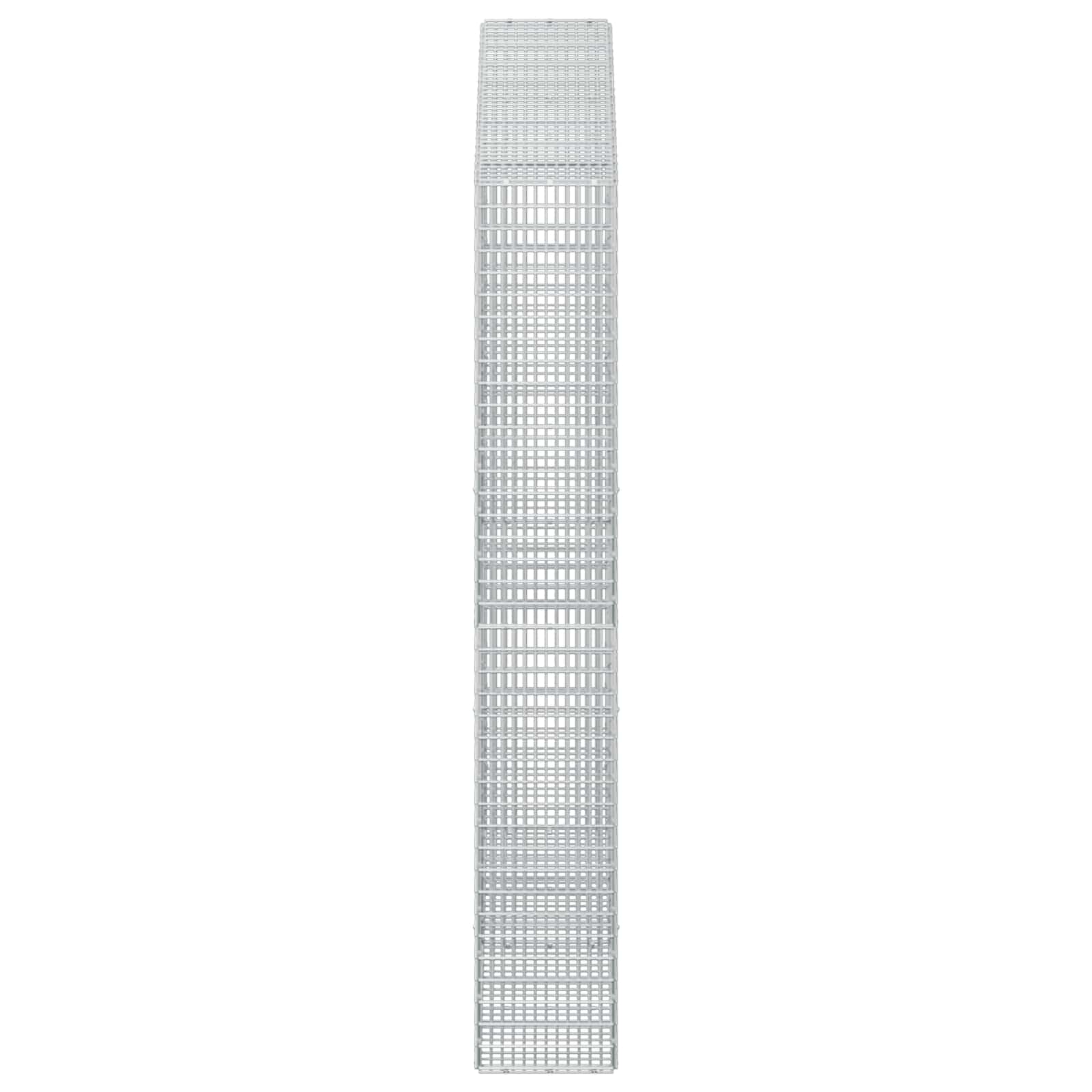 Gabion z žico 3,5 mm in mrežo 5x2,5 cm 200x30x200 cm
