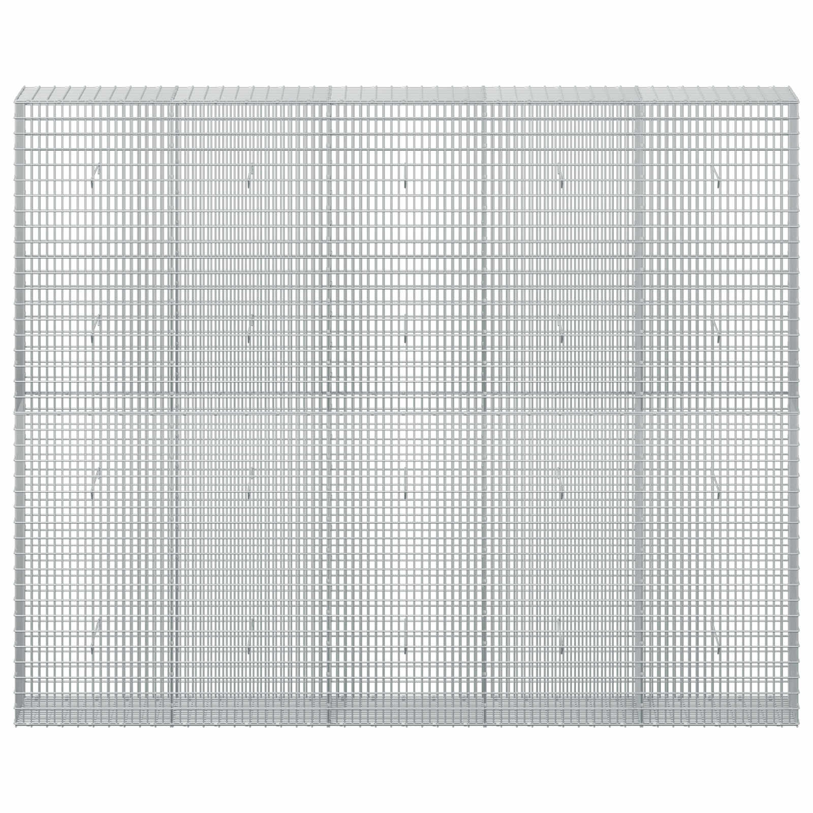 Γκαμπιόν με σύρμα 3,5 mm και πλέγμα 5x2,5 cm 250x30x200 εκ. - Image 3