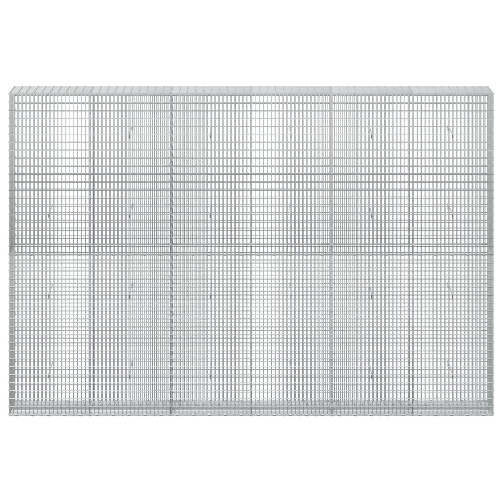 Γκαμπιόν με σύρμα 3,5 mm και πλέγμα 5x2,5 cm 300x30x200 εκ - Image 3