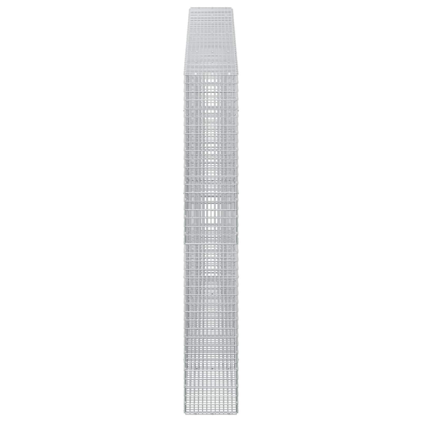 Gabion z žico 3,5 mm in mrežo 5x2,5 cm 350x30x200 cm