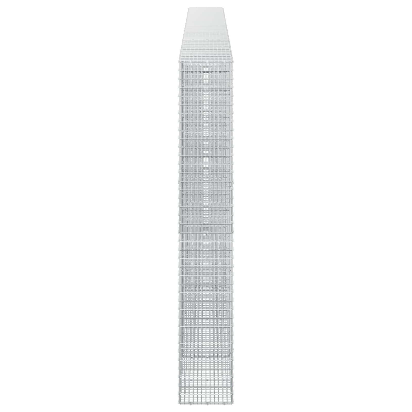 Gabion z žico 3,5 mm in mrežo 5x2,5 cm 550x30x200 cm
