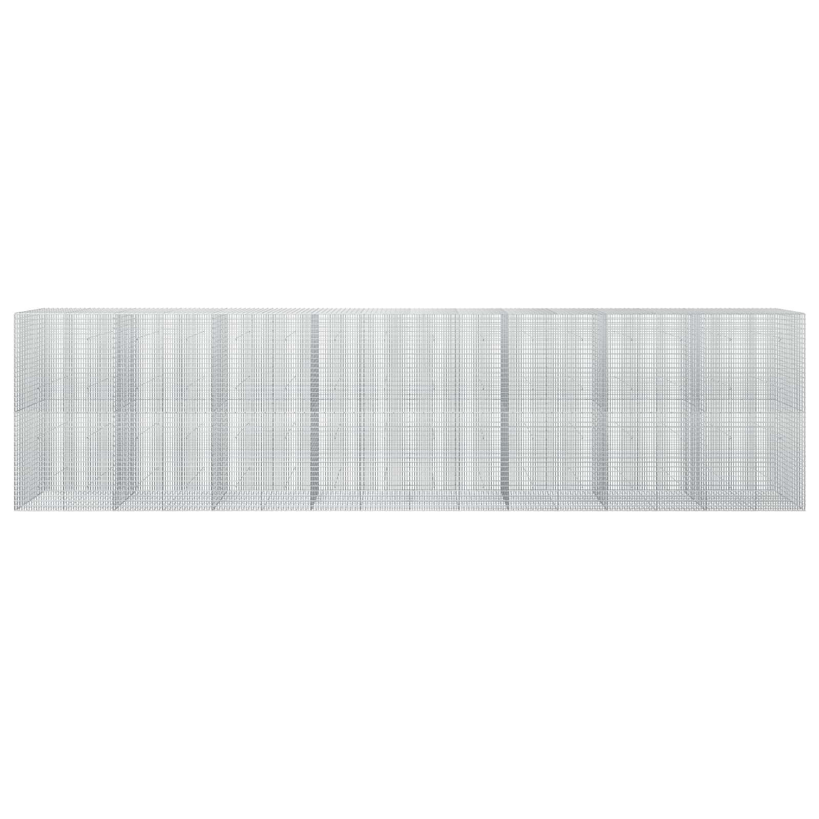 Gabion z žico 3,5 mm in mrežo 5x2,5 cm 800x30x200 cm