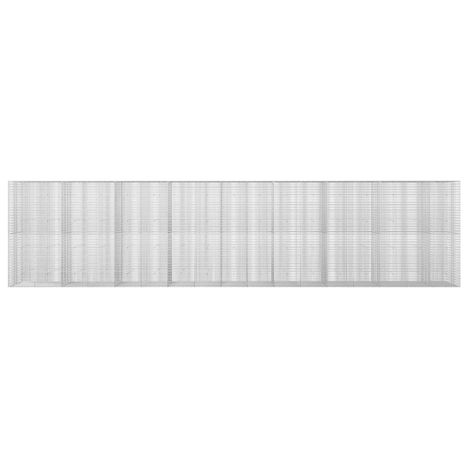 Γκαμπιόν με σύρμα 3,5 mm και πλέγμα 5x2,5 cm 850x30x200 εκ - Image 3