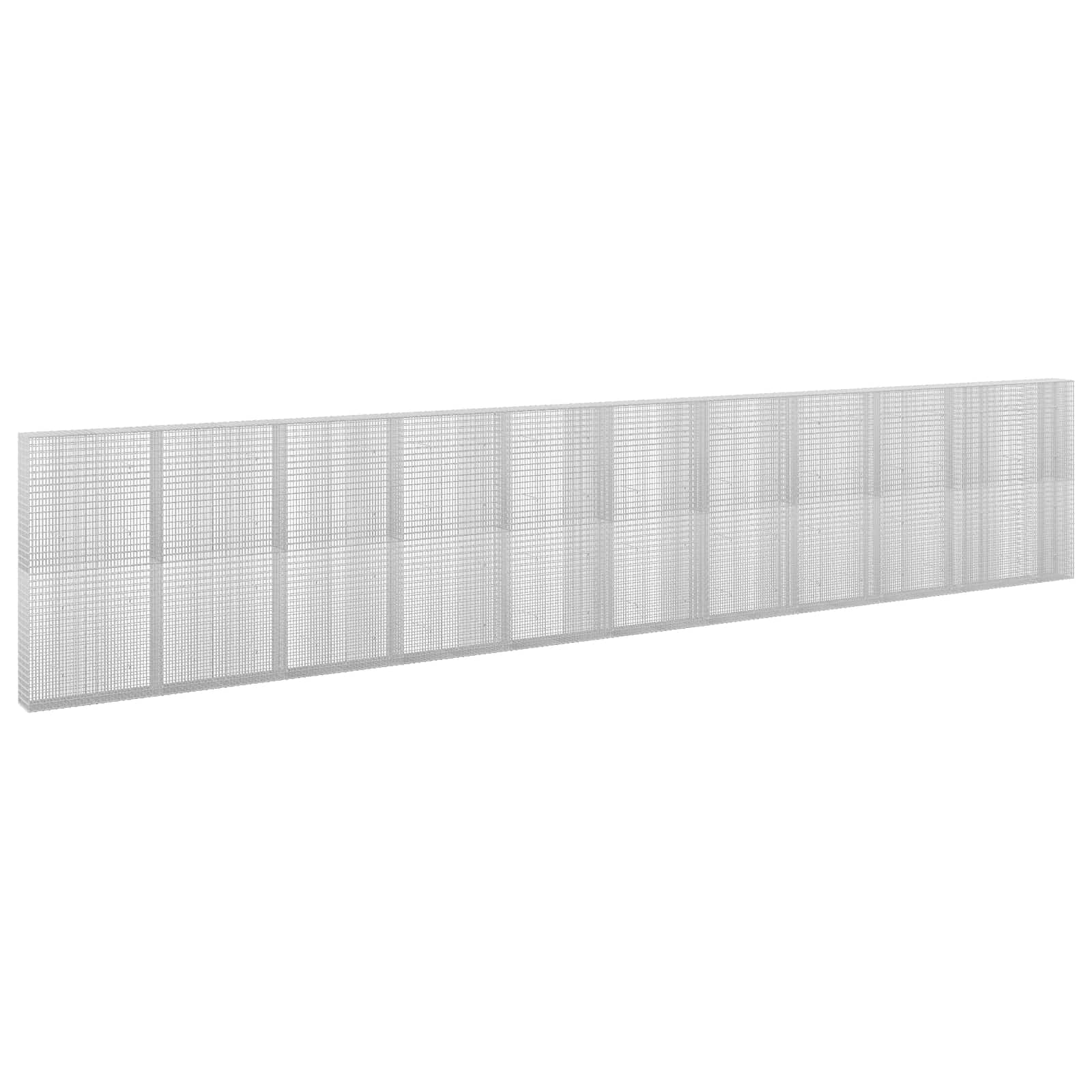 Gabion z žico 3,5 mm in mrežo 5x2,5 cm 1050x30x200 cm