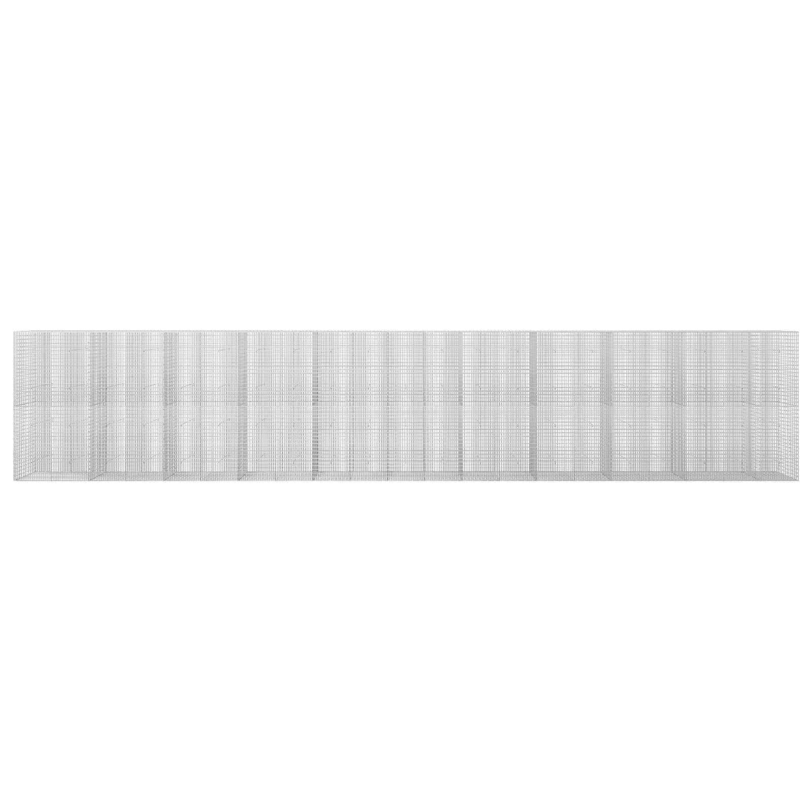 Gabion z žico 3,5 mm in mrežo 5x2,5 cm 1050x30x200 cm