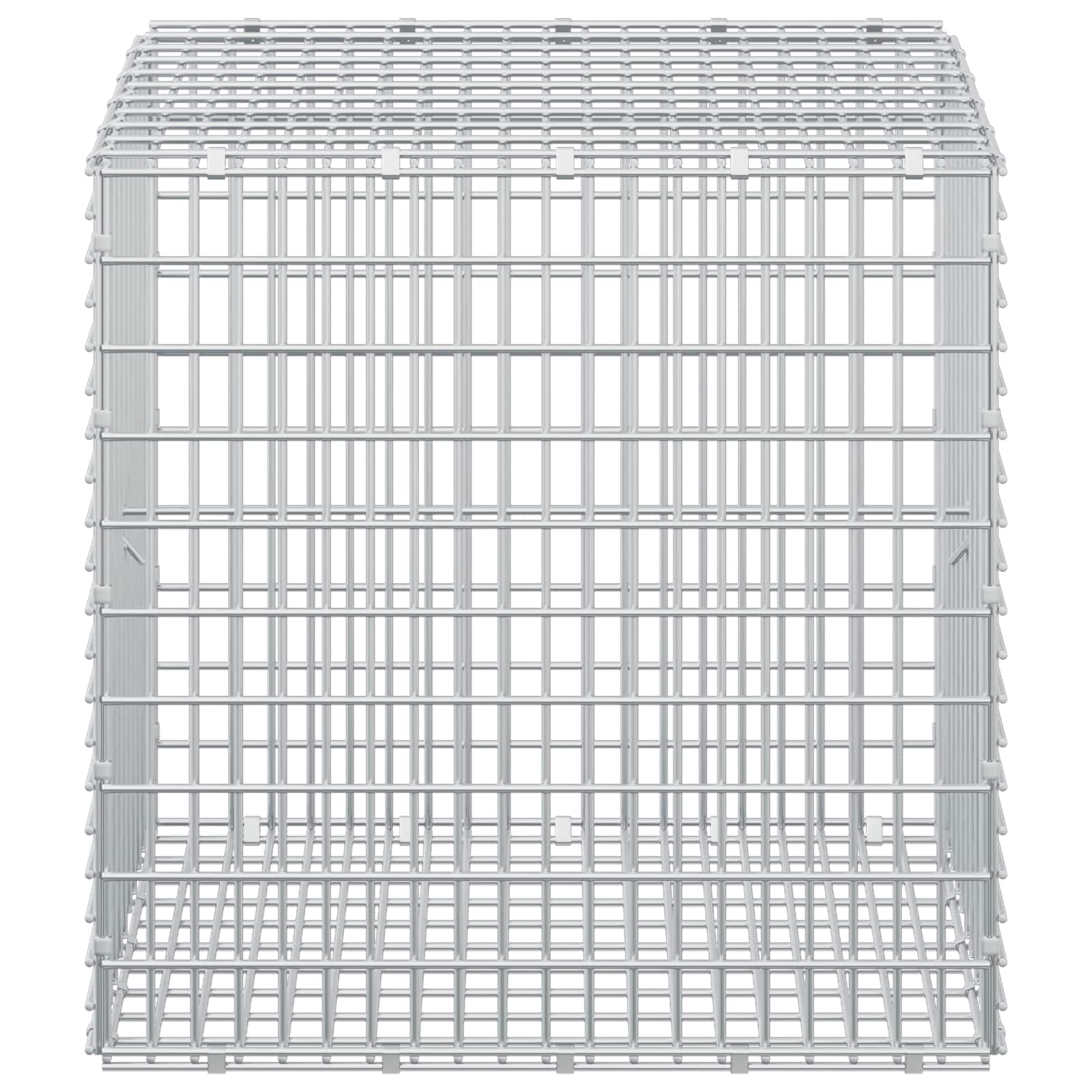 Gabion z žico 3,5 mm in mrežo 5x2,5 cm 50x50x50 cm