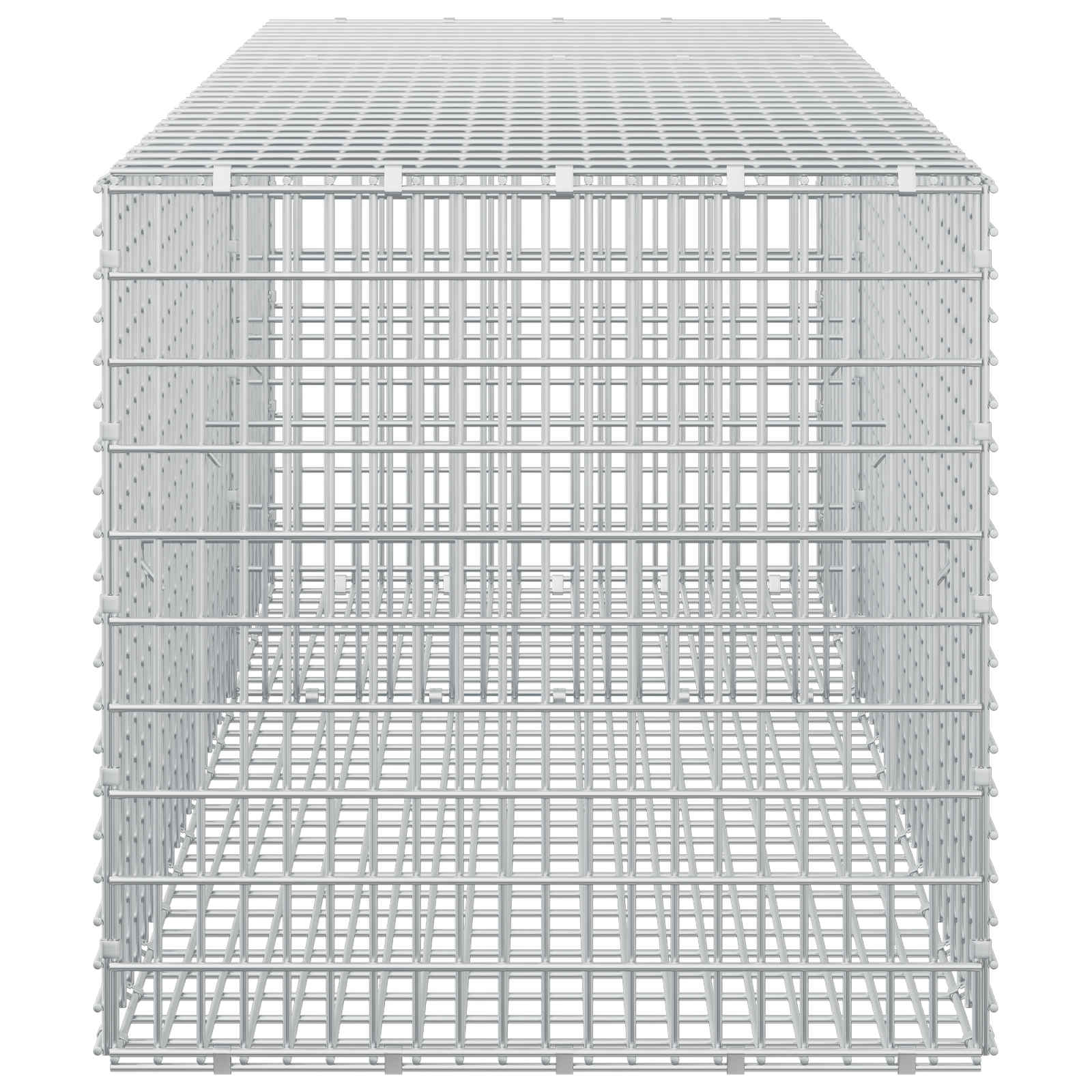 Gabion z žico 3,5 mm in mrežo 5x2,5 cm 150x50x50 cm