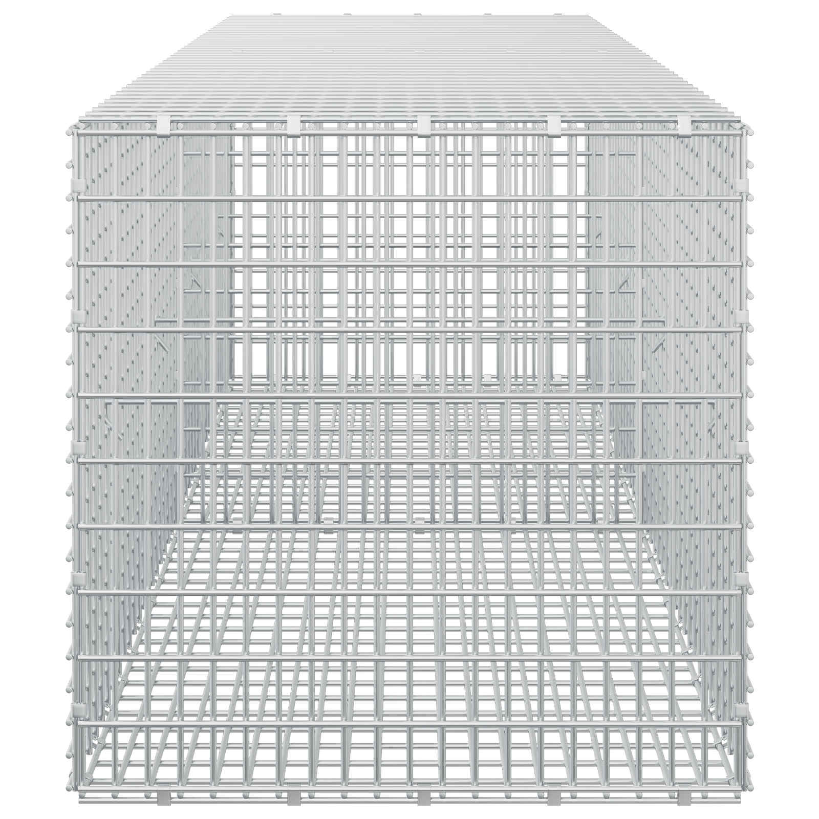 Gabion z žico 3,5 mm in mrežo 5x2,5 cm 200x50x50 cm