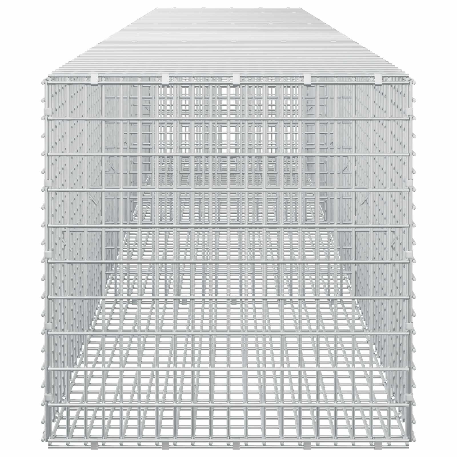 Gabion z žico 3,5 mm in mrežo 5x2,5 cm 350x50x50 cm