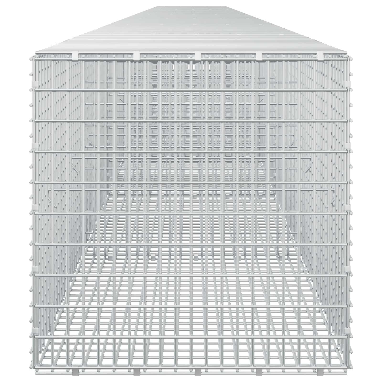 Gabion z žico 3,5 mm in mrežo 5x2,5 cm 800x50x50 cm