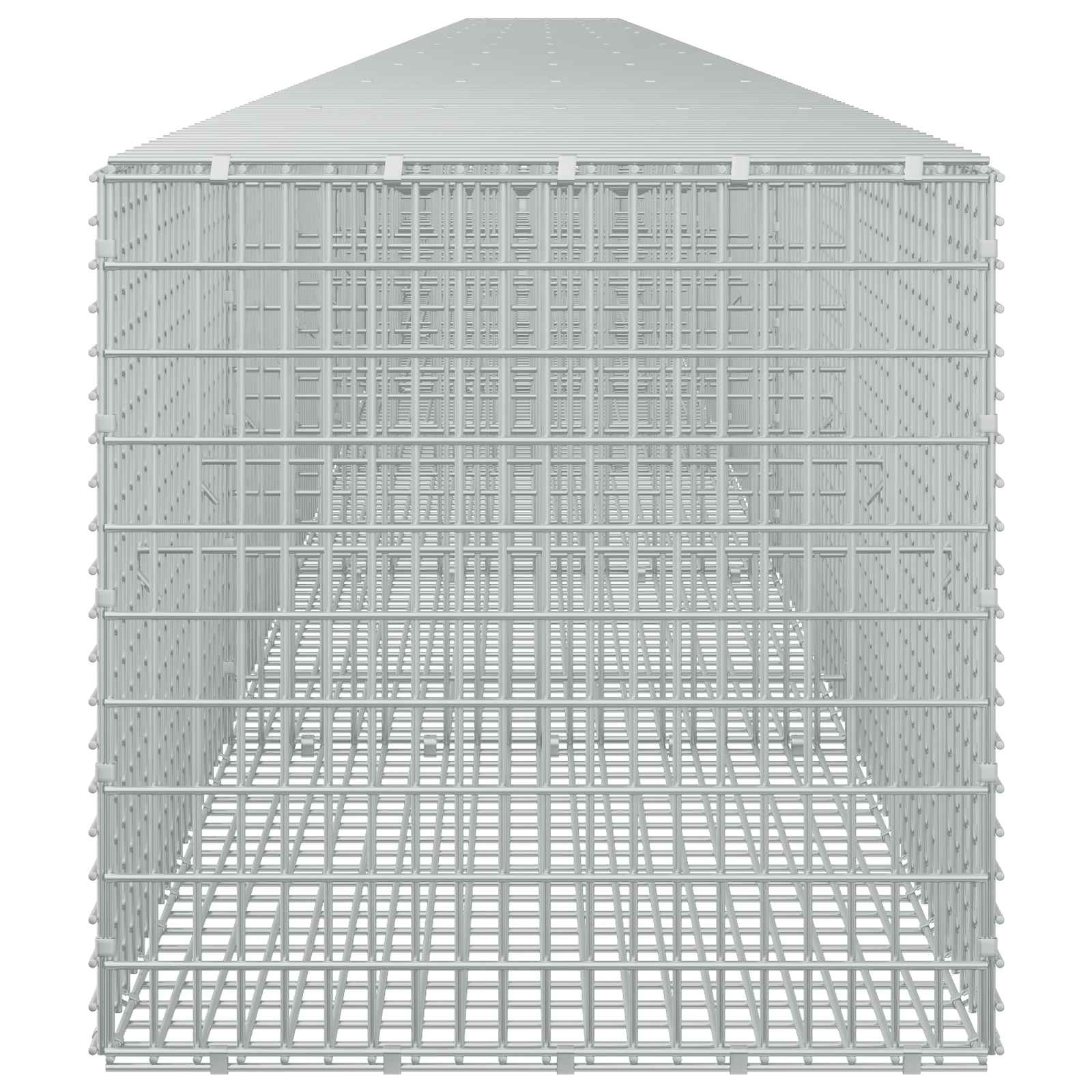 Gabion z žico 3,5 mm in mrežo 5x2,5 cm 1150x50x50 cm