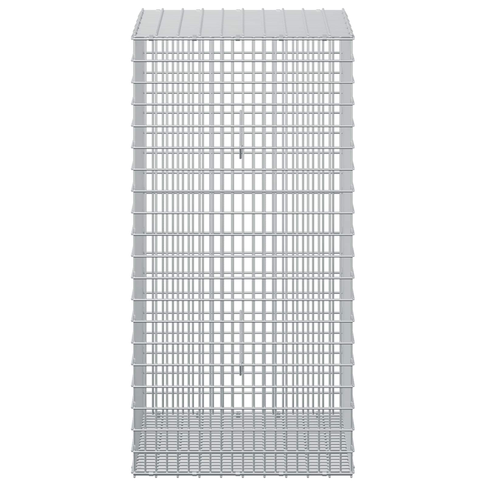 Gabion z žico 3,5 mm in mrežo 5x2,5 cm 50x50x100 cm