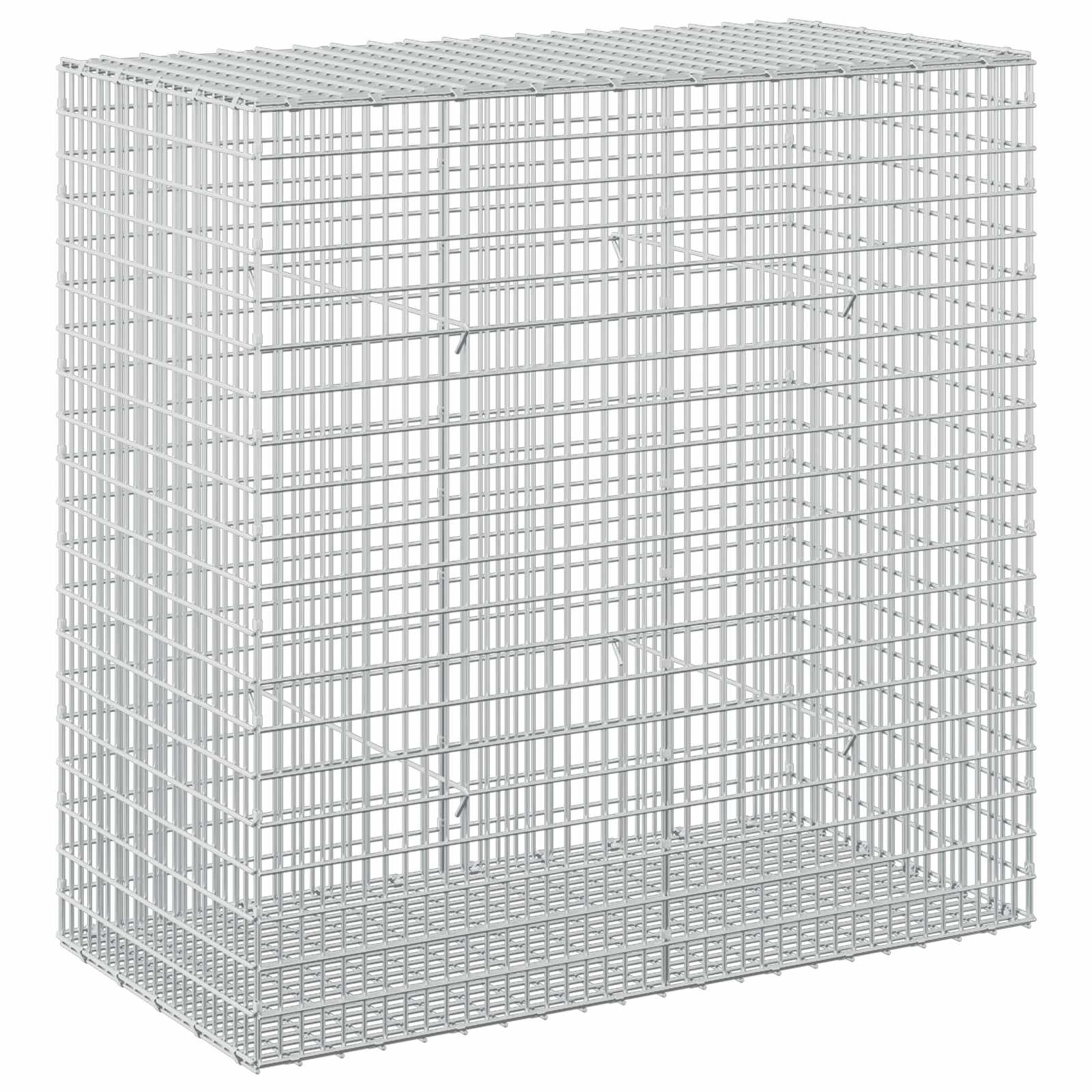 Gabion z žico 3,5 mm in mrežo 5x2,5 cm 100x50x100 cm