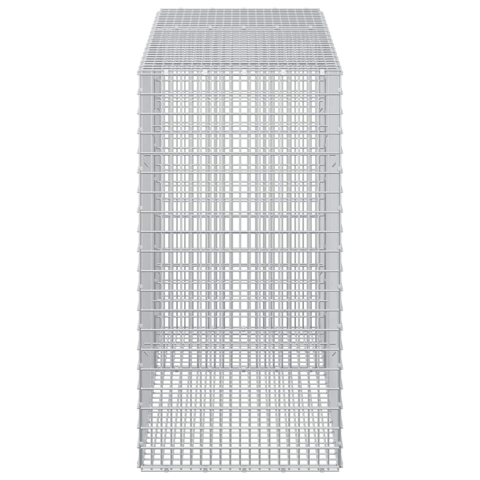 Gabion z žico 3,5 mm in mrežo 5x2,5 cm 150x50x100 cm