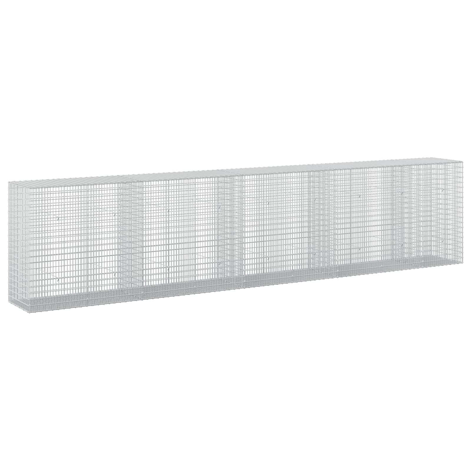 Gabion z žico 3,5 mm in mrežo 5x2,5 cm 450x50x100 cm