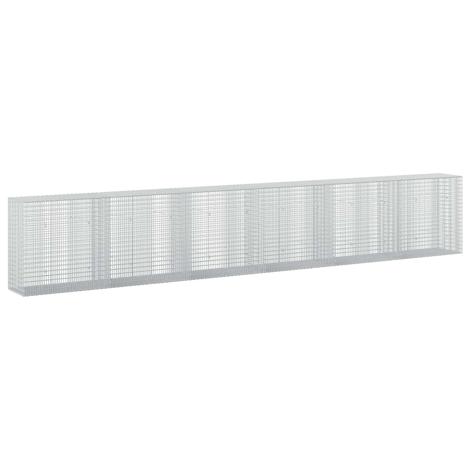 Gabion z žico 3,5 mm in mrežo 5x2,5 cm 600x50x100 cm
