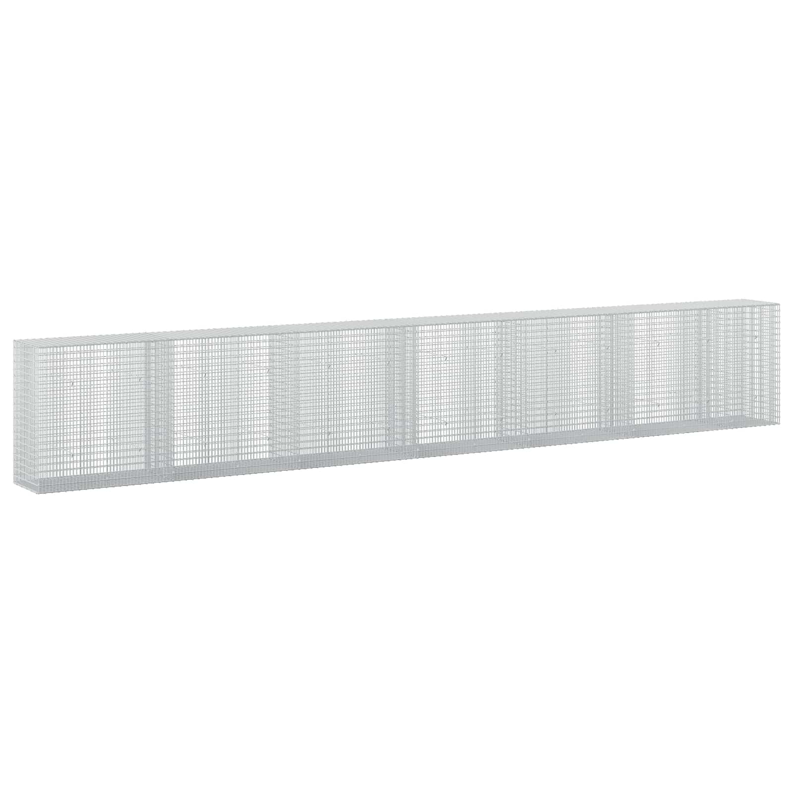 Gabion z žico 3,5 mm in mrežo 5x2,5 cm 650x50x100 cm