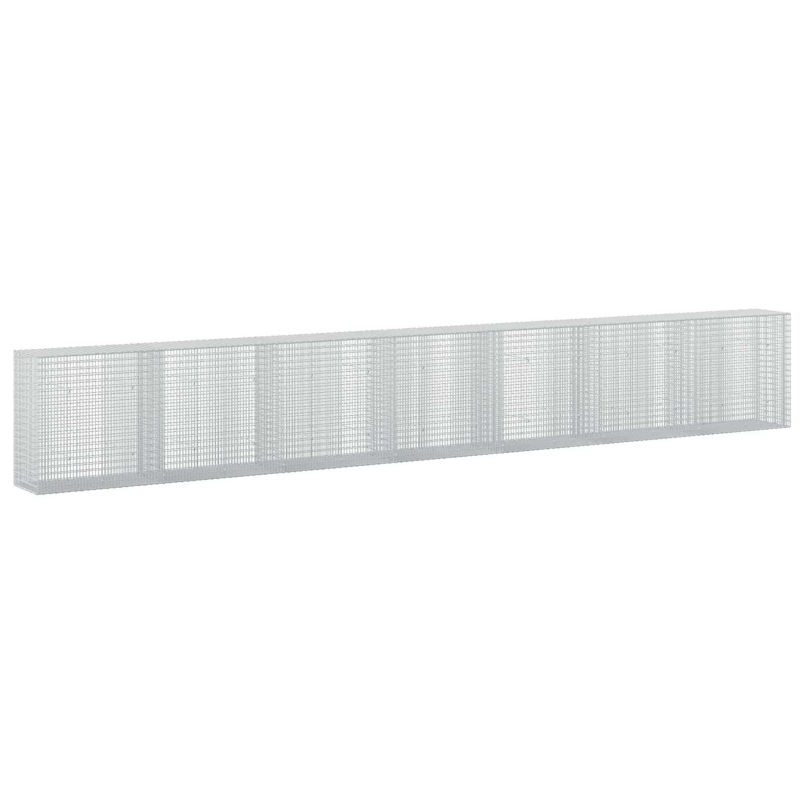 Gabion z žico 3,5 mm in mrežo 5x2,5 cm 700x50x100 cm
