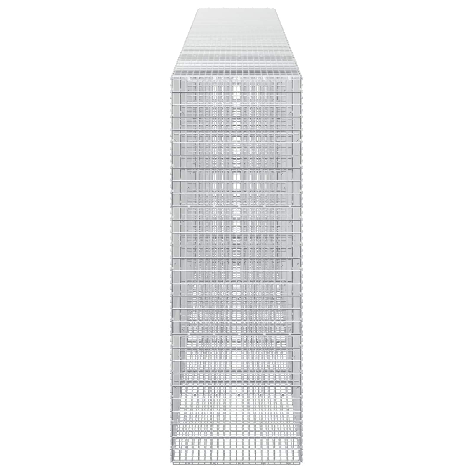 Gabion z žico 3,5 mm in mrežo 5x2,5 cm 500x50x150 cm