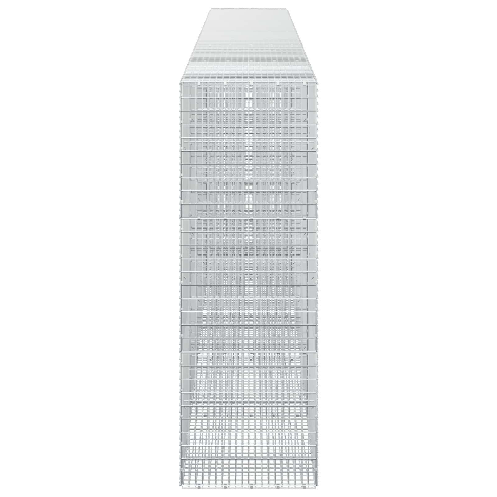 Gabion z žico 3,5 mm in mrežo 5x2,5 cm 550x50x150 cm
