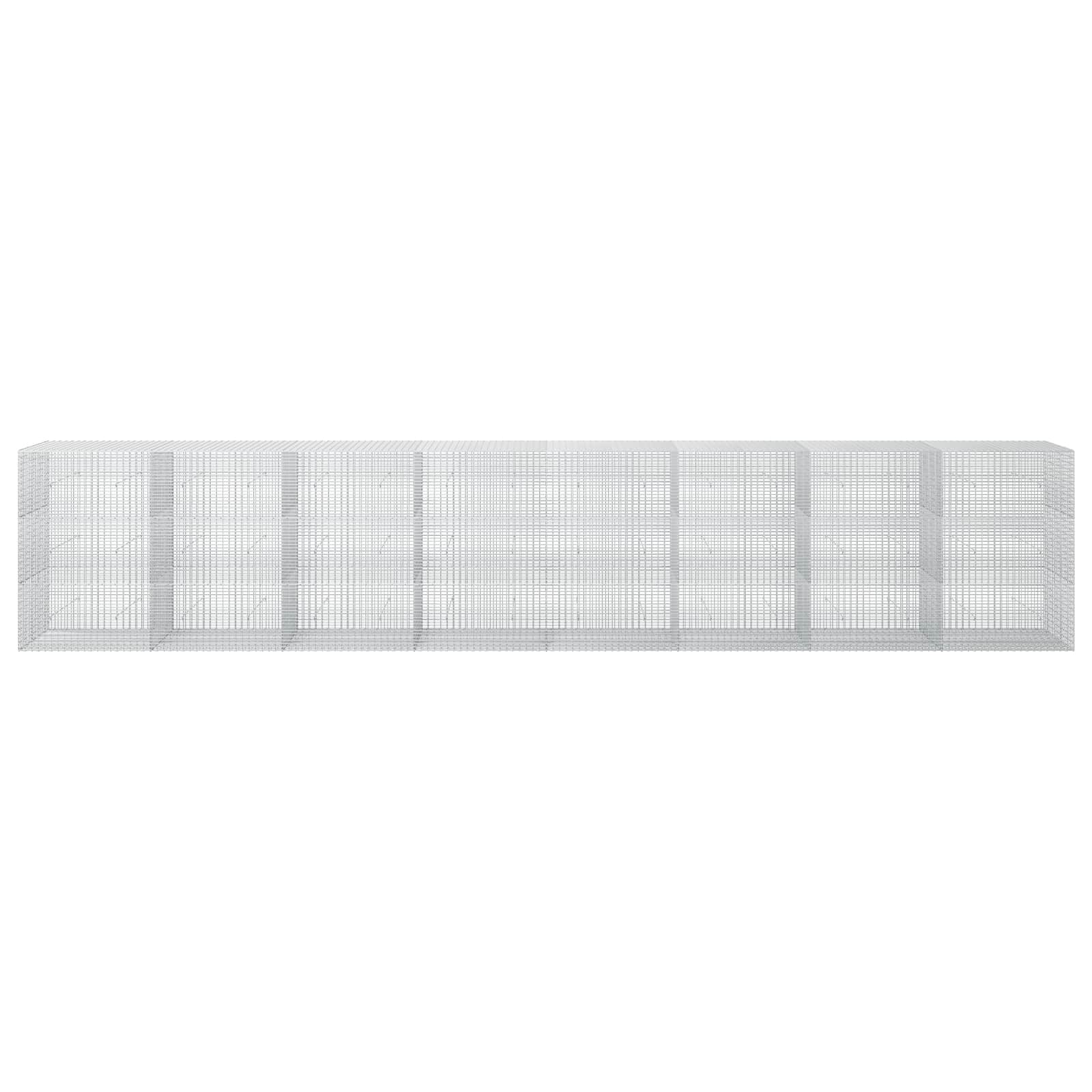 Gabion z žico 3,5 mm in mrežo 5x2,5 cm 800x50x150 cm