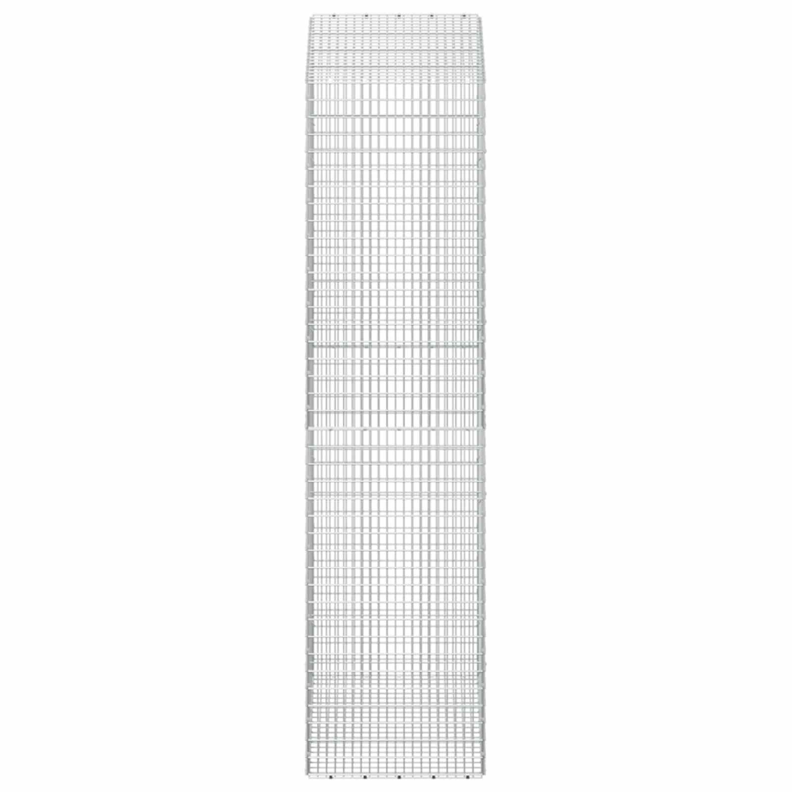 Gabion z žico 3,5 mm in mrežo 5x2,5 cm 100x50x200 cm
