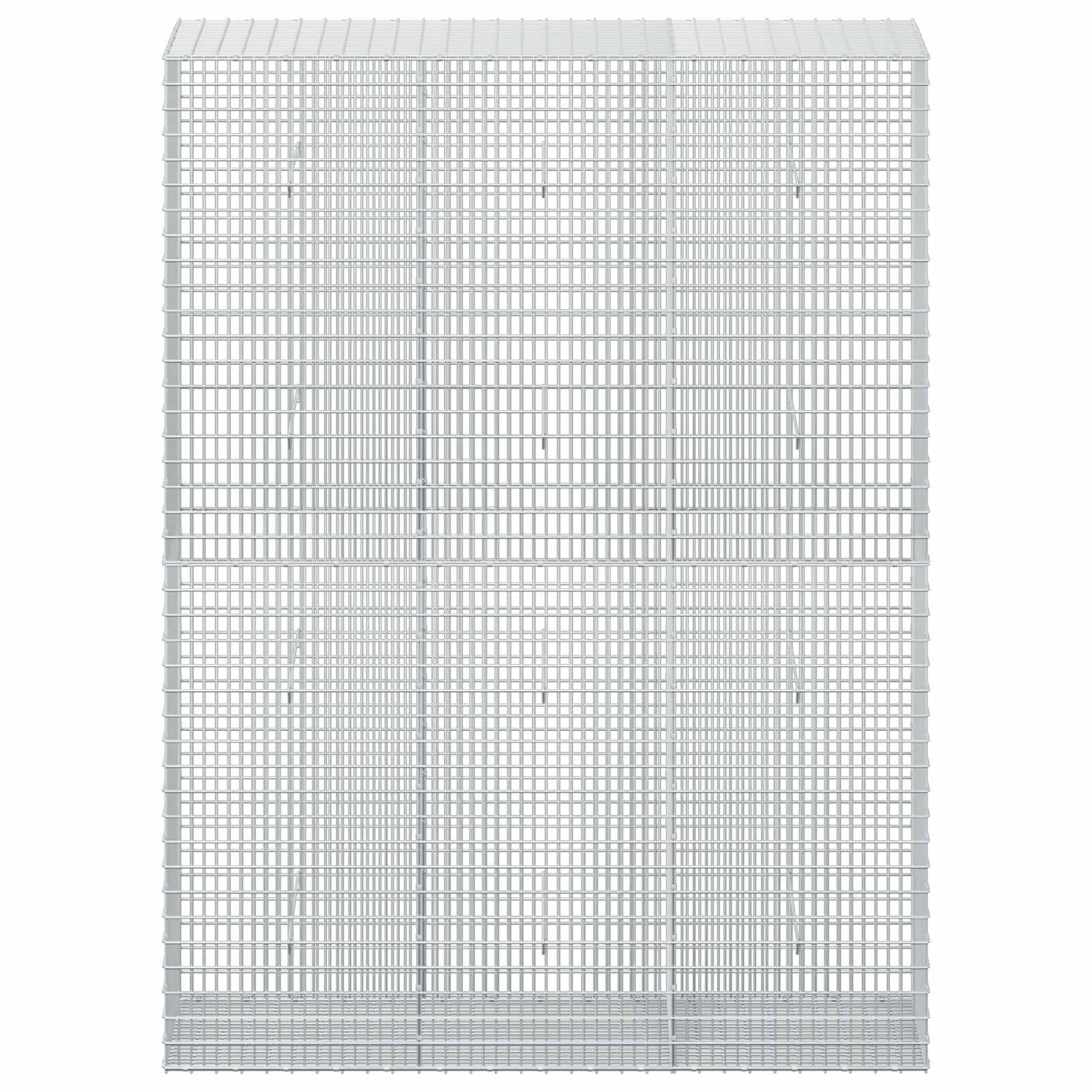 Gabion z žico 3,5 mm in mrežo 5x2,5 cm 150x50x200 cm