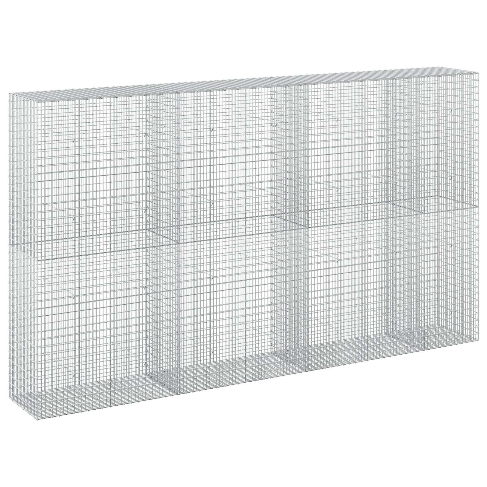 Gabion z žico 3,5 mm in mrežo 5x2,5 cm 350x50x200 cm