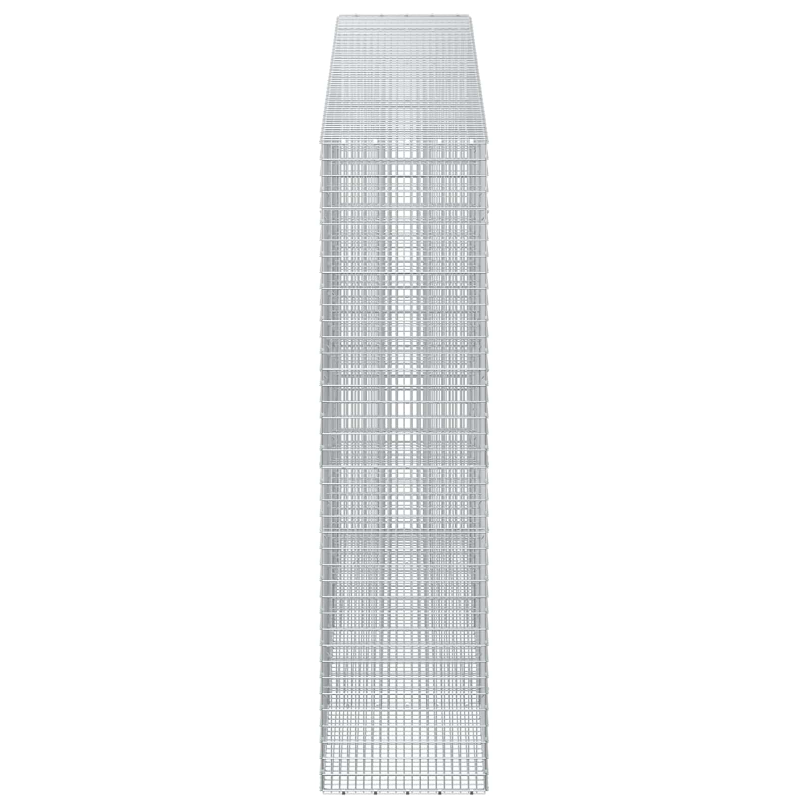 Gabion z žico 3,5 mm in mrežo 5x2,5 cm 350x50x200 cm