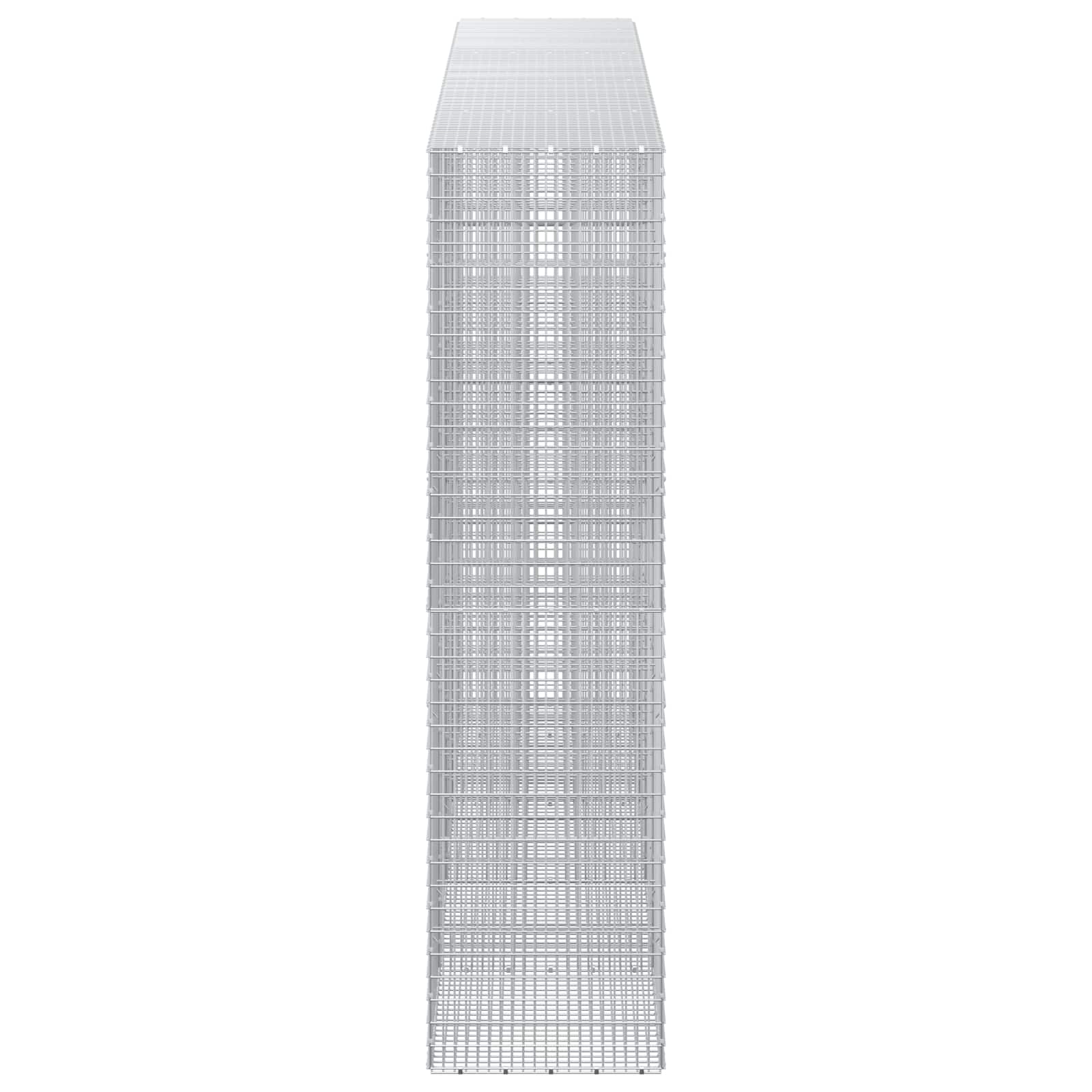 Gabion z žico 3,5 mm in mrežo 5x2,5 cm 450x50x200 cm