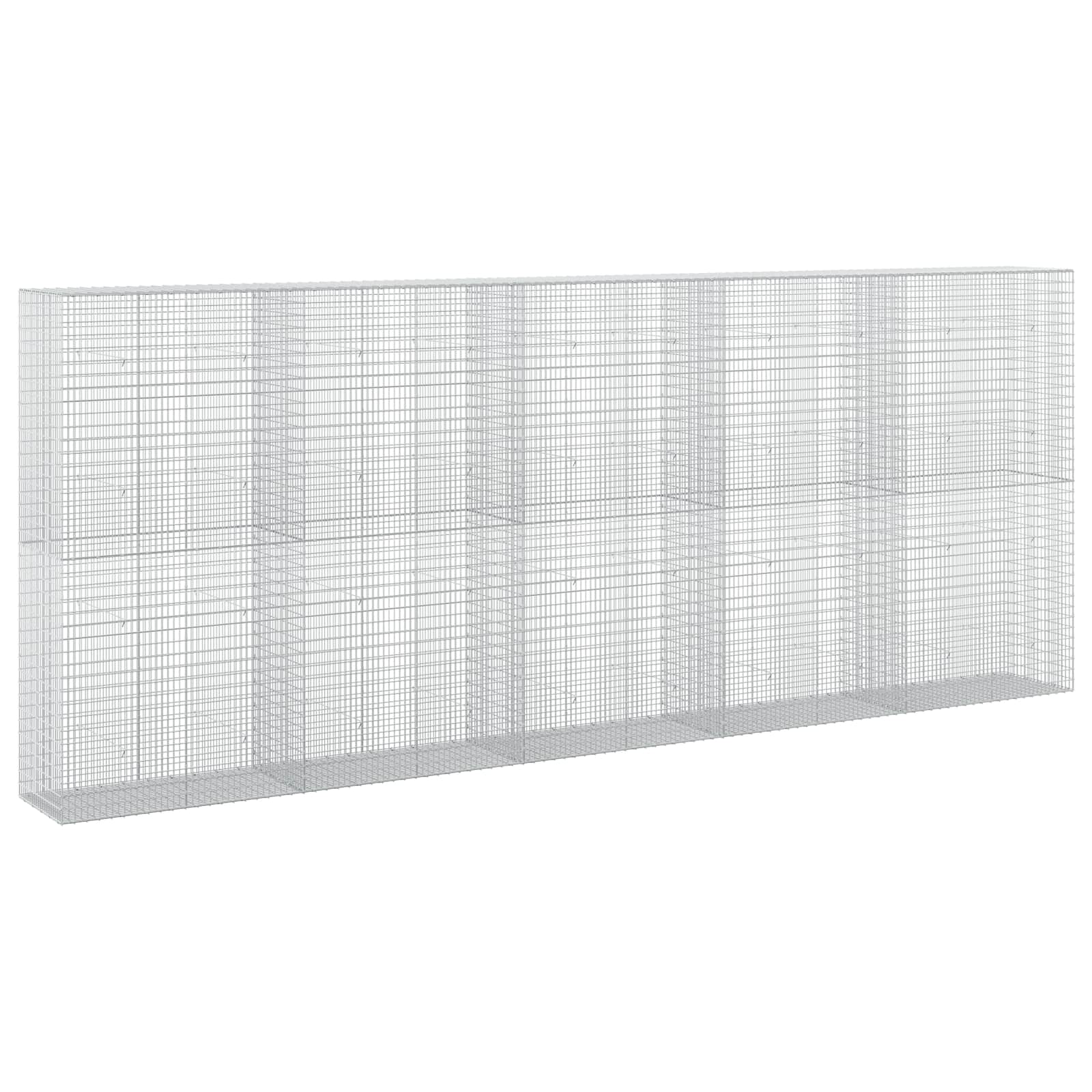Gabion z žico 3,5 mm in mrežo 5x2,5 cm 500x50x200 cm
