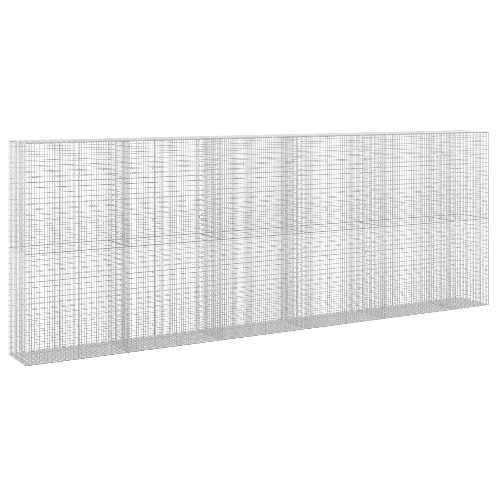 Gabion z žico 3,5 mm in mrežo 5x2,5 cm 550x50x200 cm