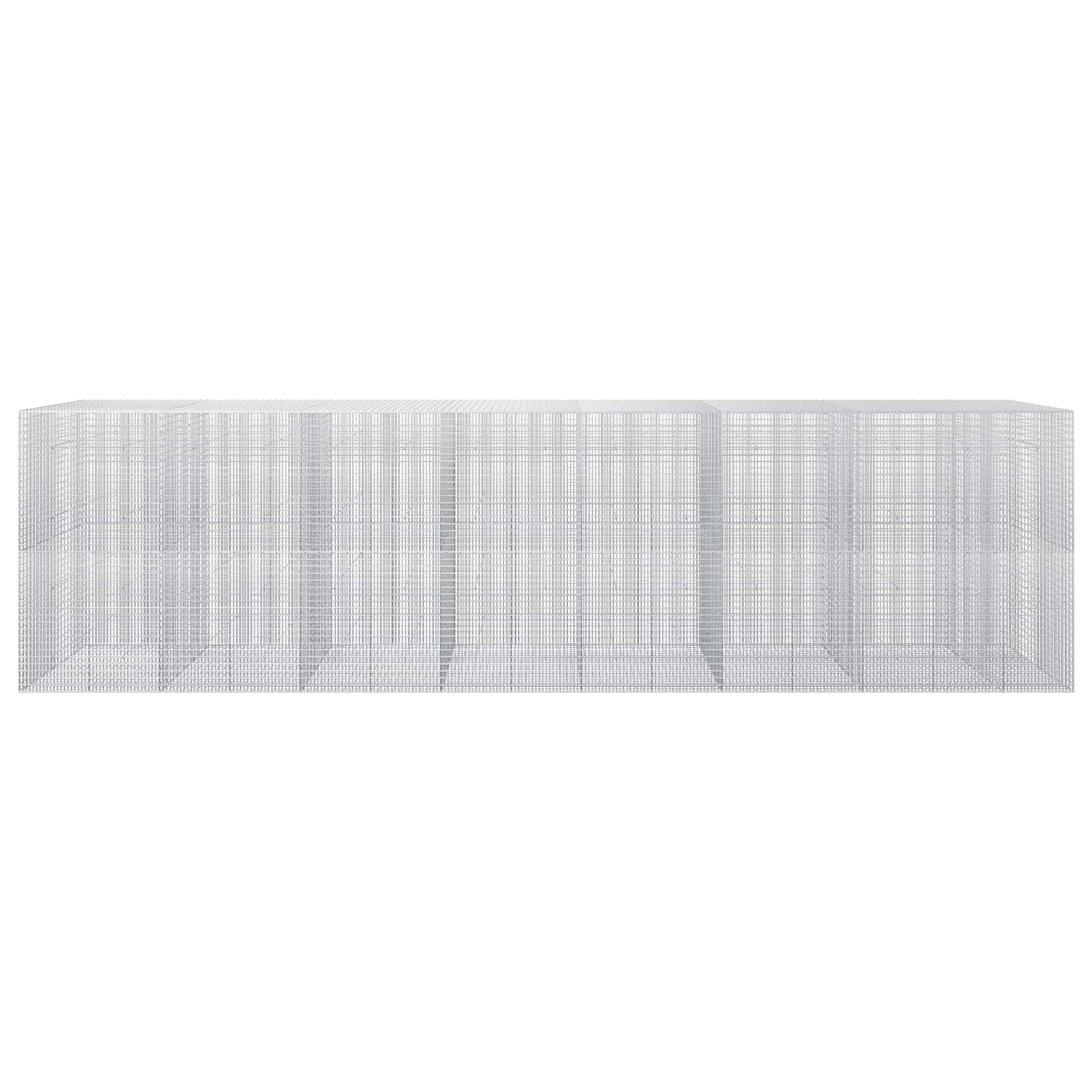 Gabion z žico 3,5 mm in mrežo 5x2,5 cm 750x50x200 cm