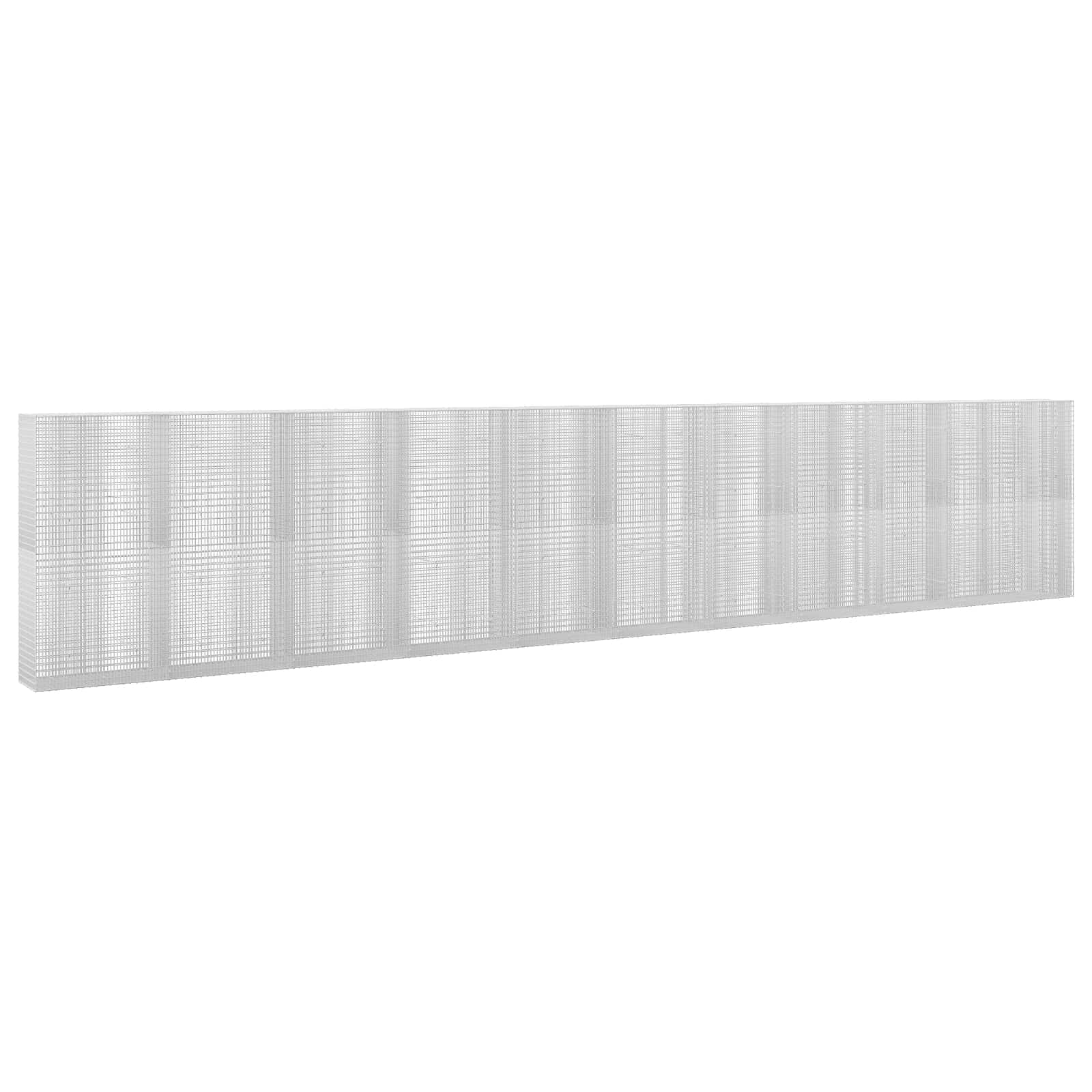 Gabion z žico 3,5 mm in mrežo 5x2,5 cm 1050x50x200 cm