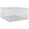 vidaXL Gabion 3,5 mm Traadi ja 5x2,5 cm V&otilde;rguga 100x100x50 cm