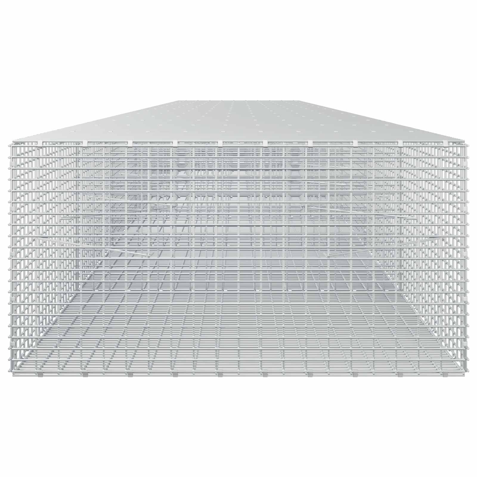 Gabion z žico 3,5 mm in mrežo 5x2,5 cm 700x100x50 cm