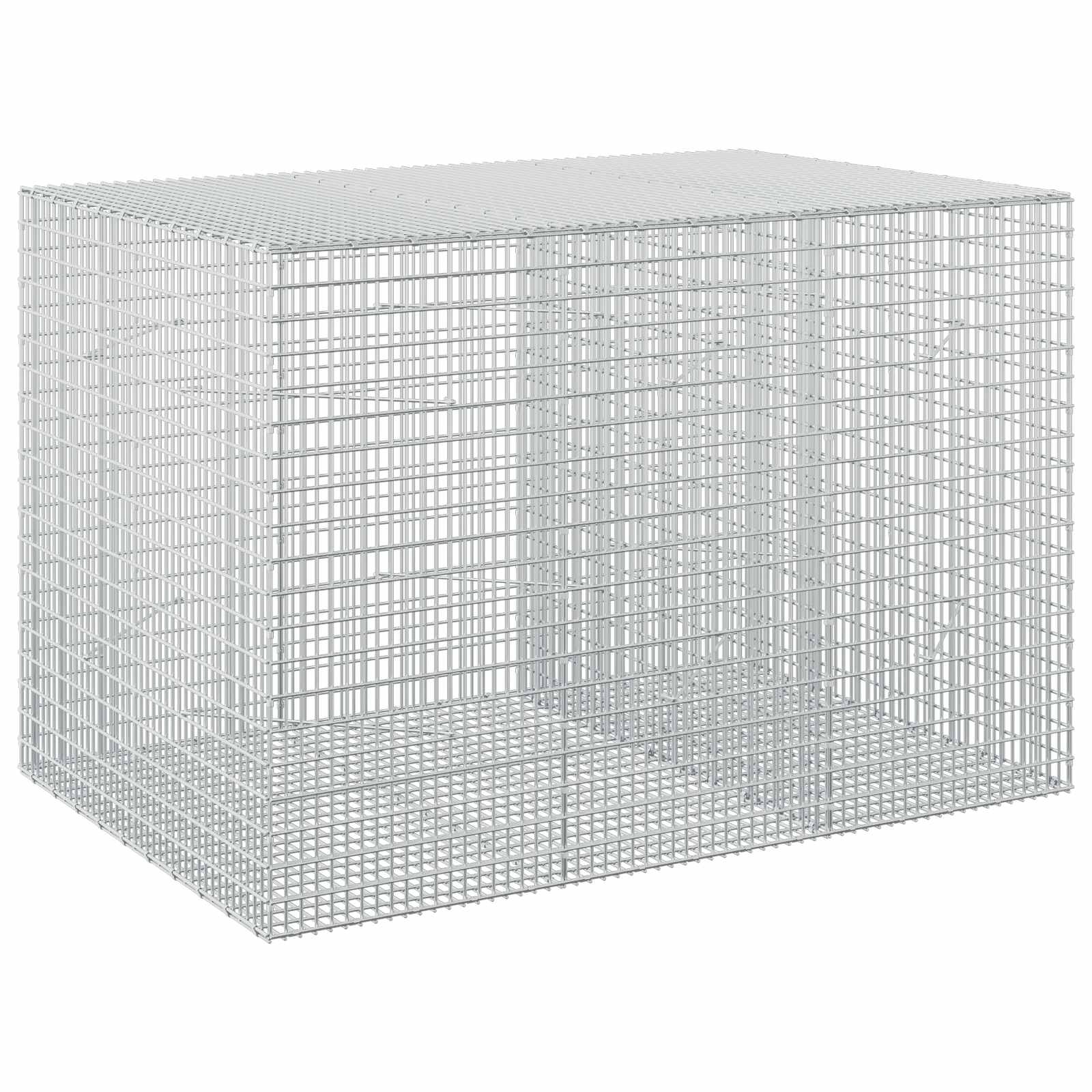 Gabion z žico 3,5 mm in mrežo 5x2,5 cm 150x100x100 cm
