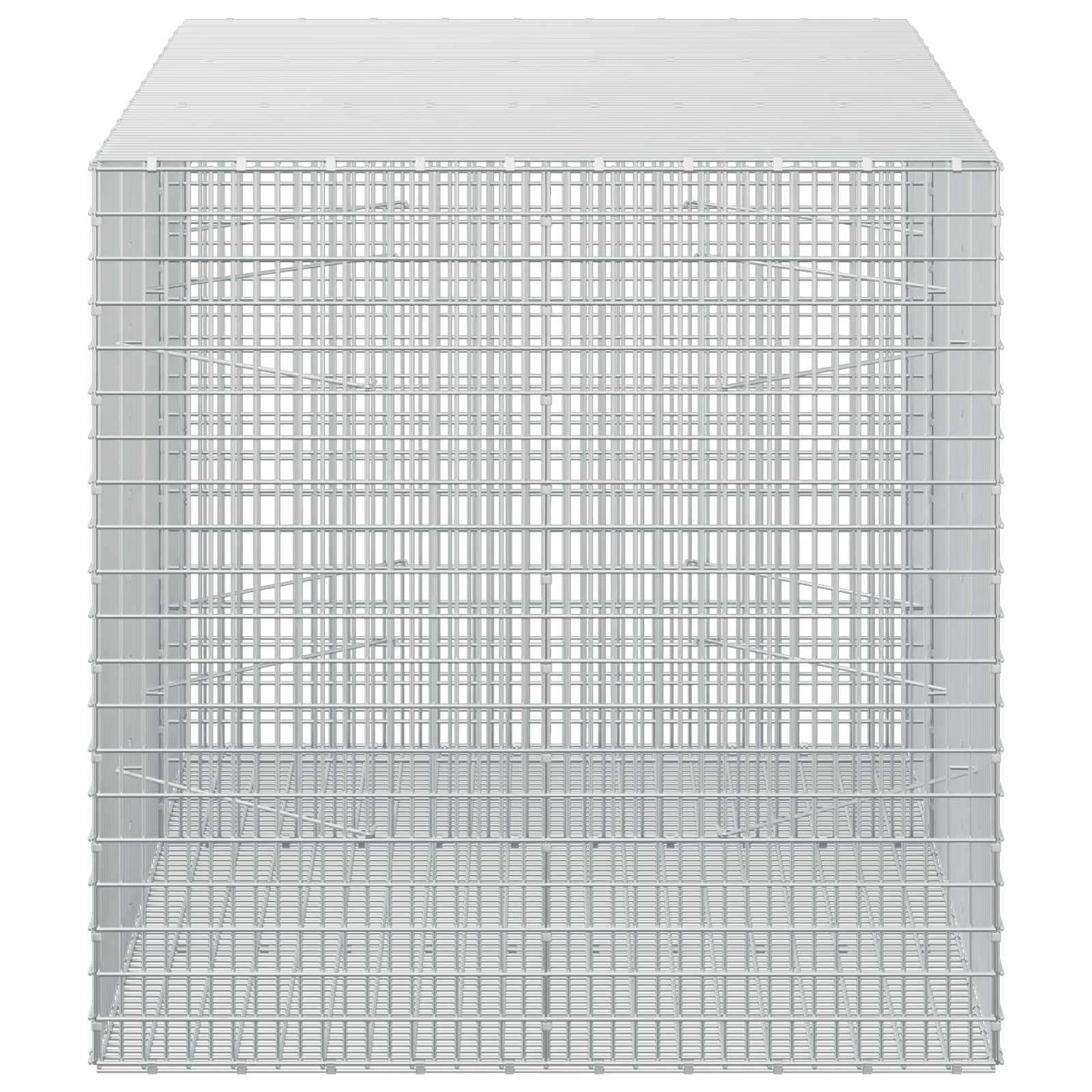 Gabion z žico 3,5 mm in mrežo 5x2,5 cm 150x100x100 cm