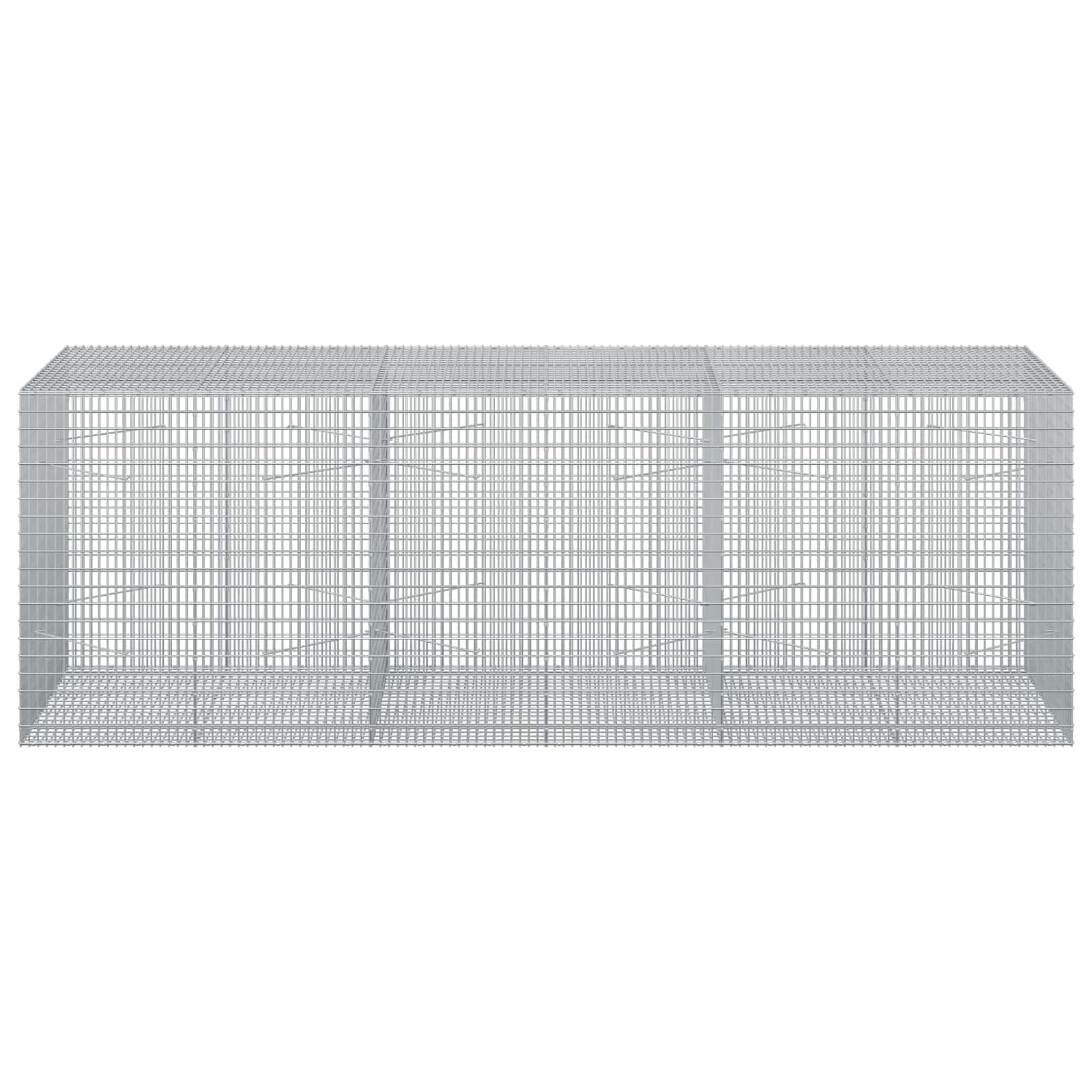 Gabion z žico 3,5 mm in mrežo 5x2,5 cm 300x100x100 cm
