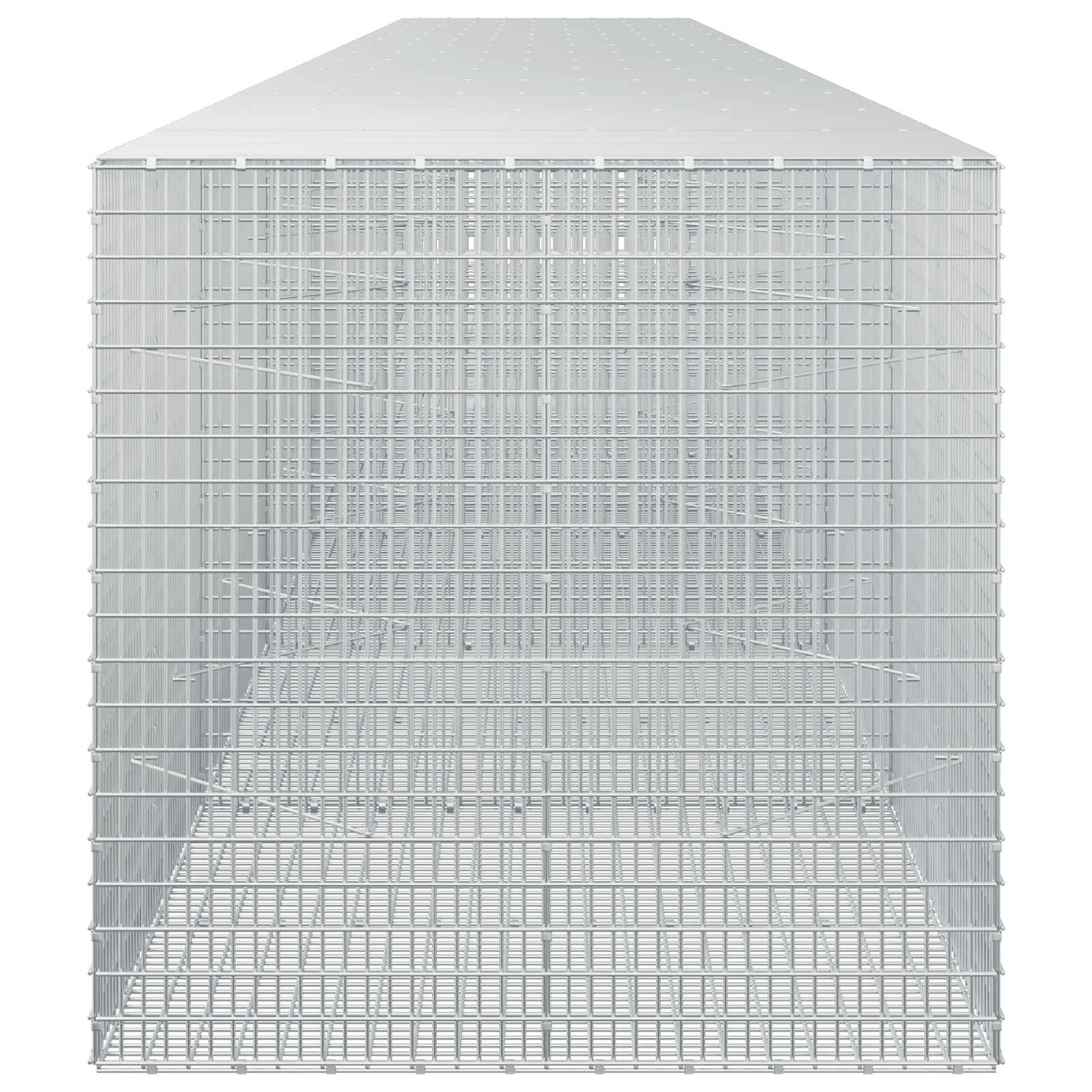 Gabion z žico 3,5 mm in mrežo 5x2,5 cm 700x100x100 cm