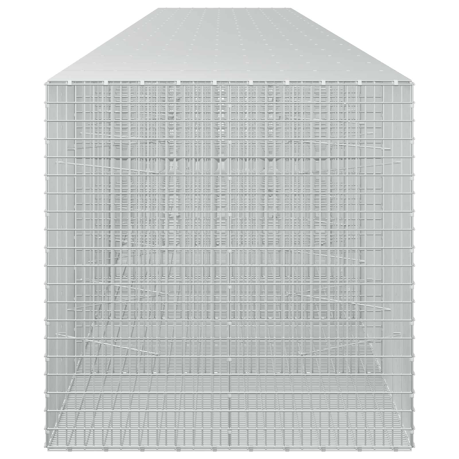 Gabion z žico 3,5 mm in mrežo 5x2,5 cm 950x100x100 cm