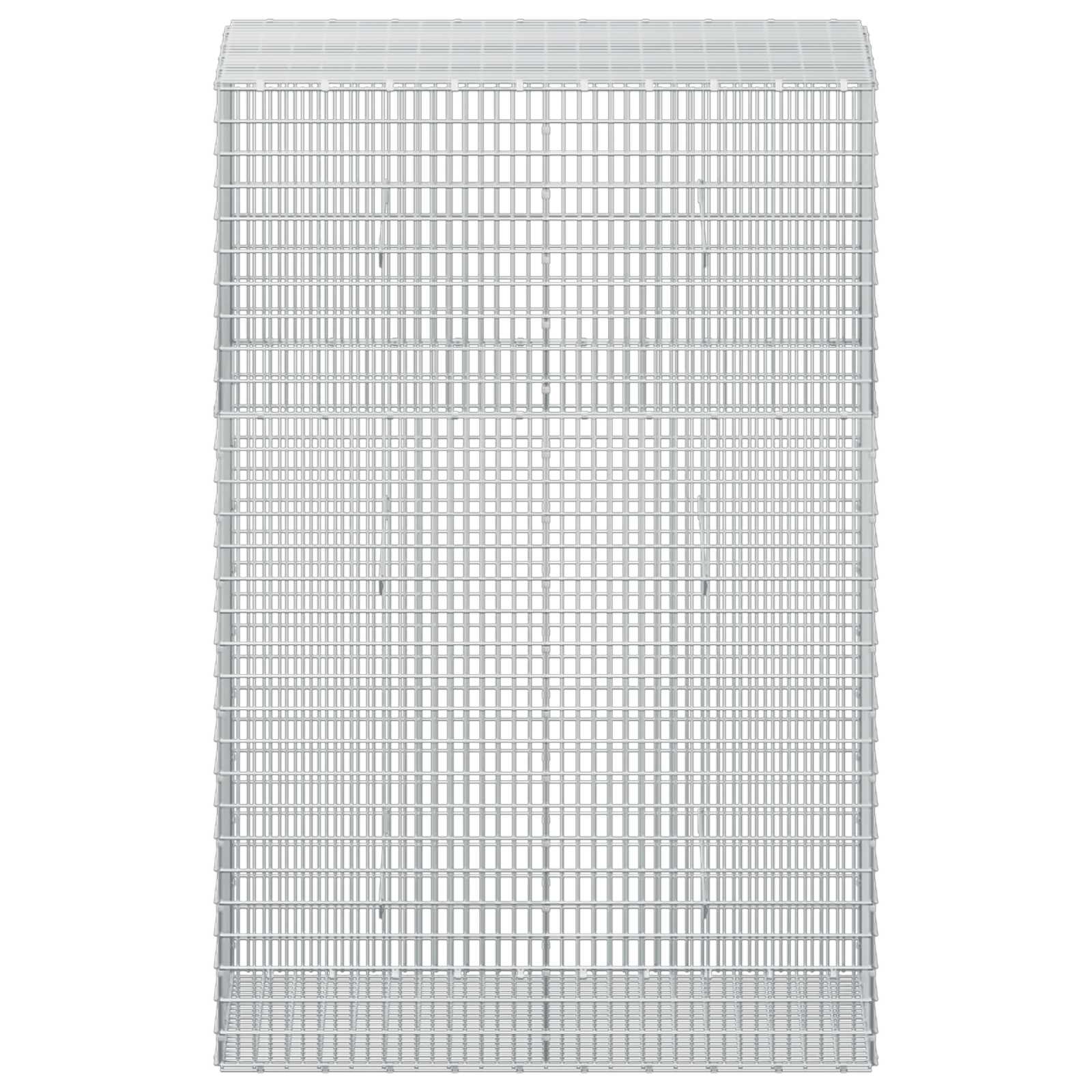 Gabion z žico 3,5 mm in mrežo 5x2,5 cm 50x100x150 cm