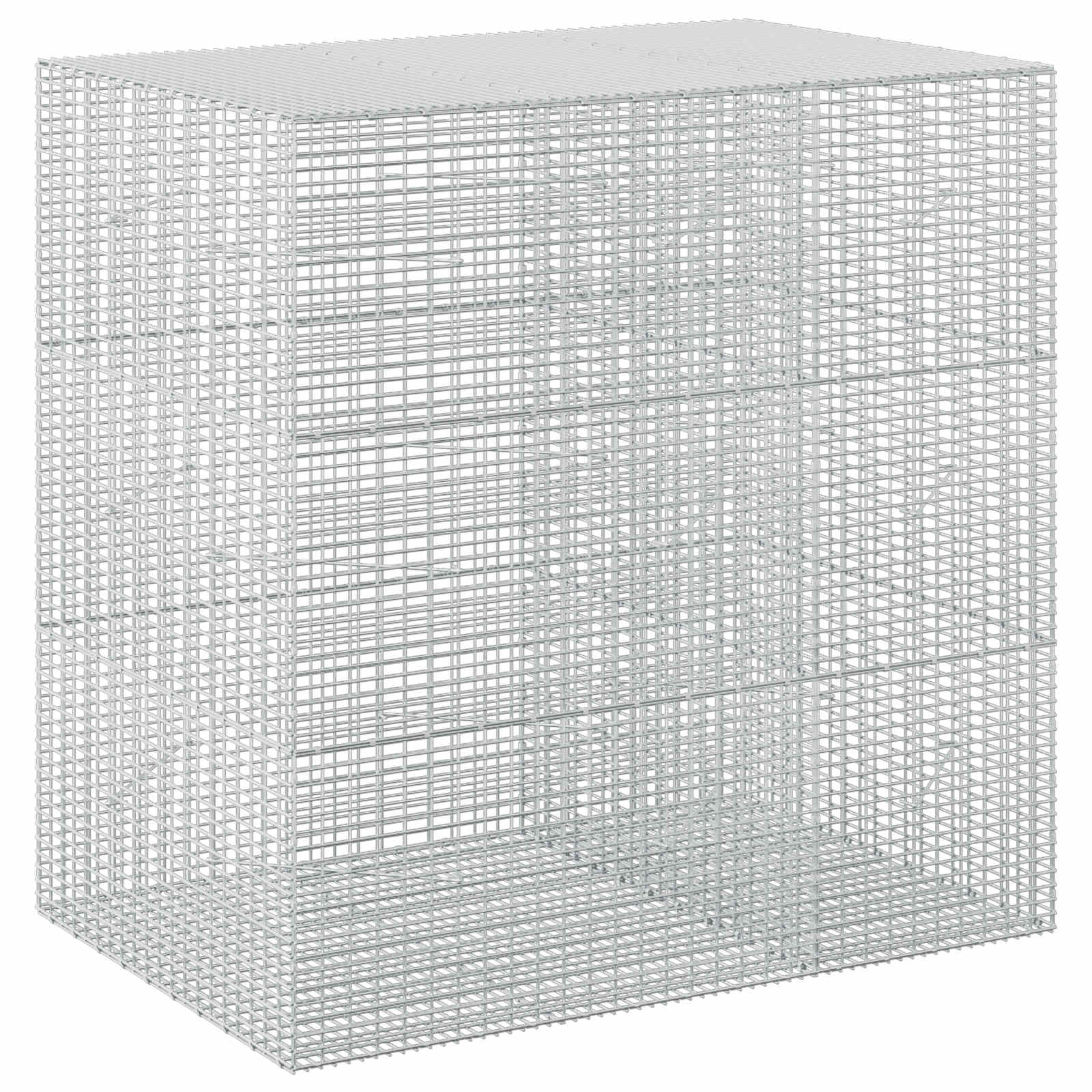 Gabion z žico 3,5 mm in mrežo 5x2,5 cm 150x100x150 cm