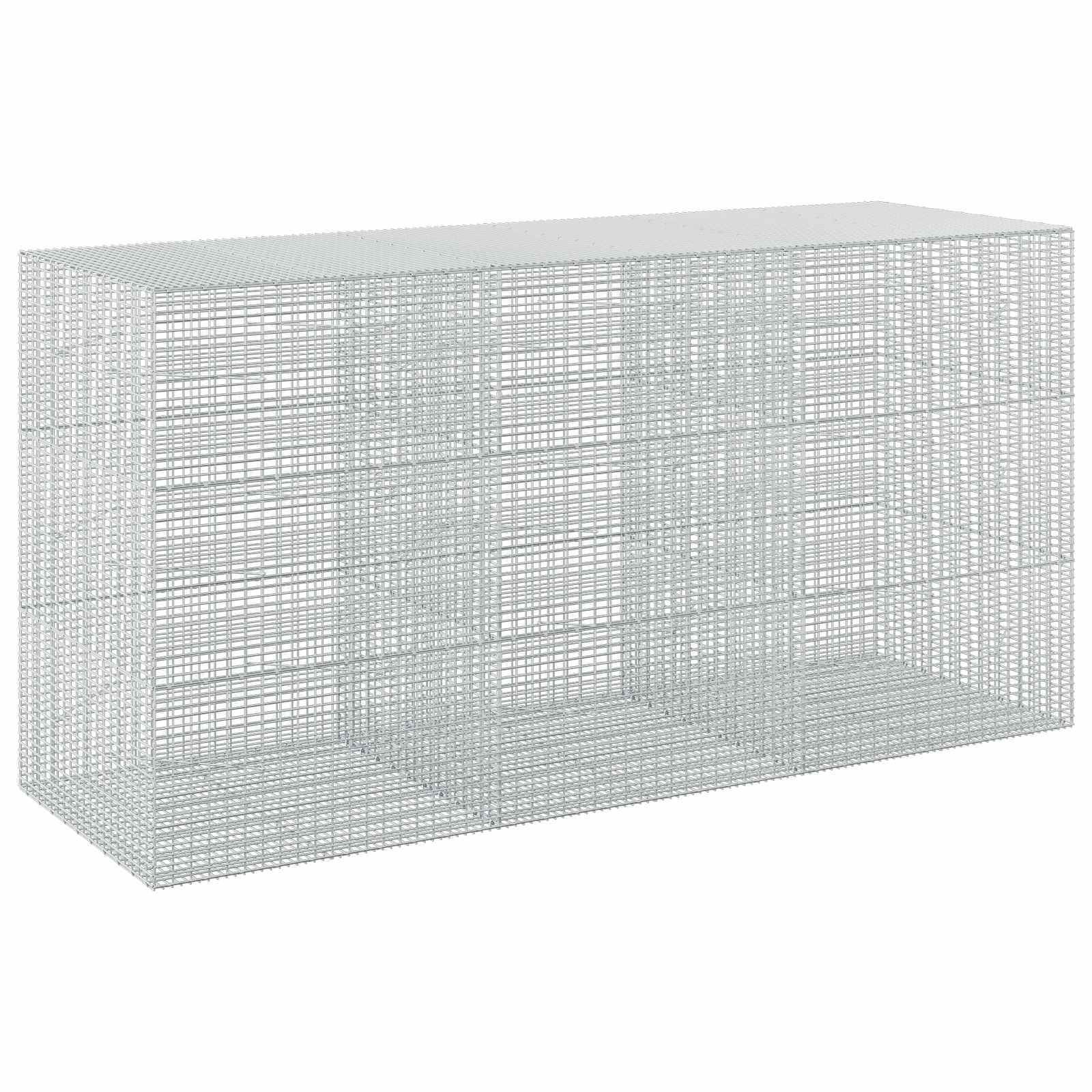 Gabion z žico 3,5 mm in mrežo 5x2,5 cm 300x100x150 cm