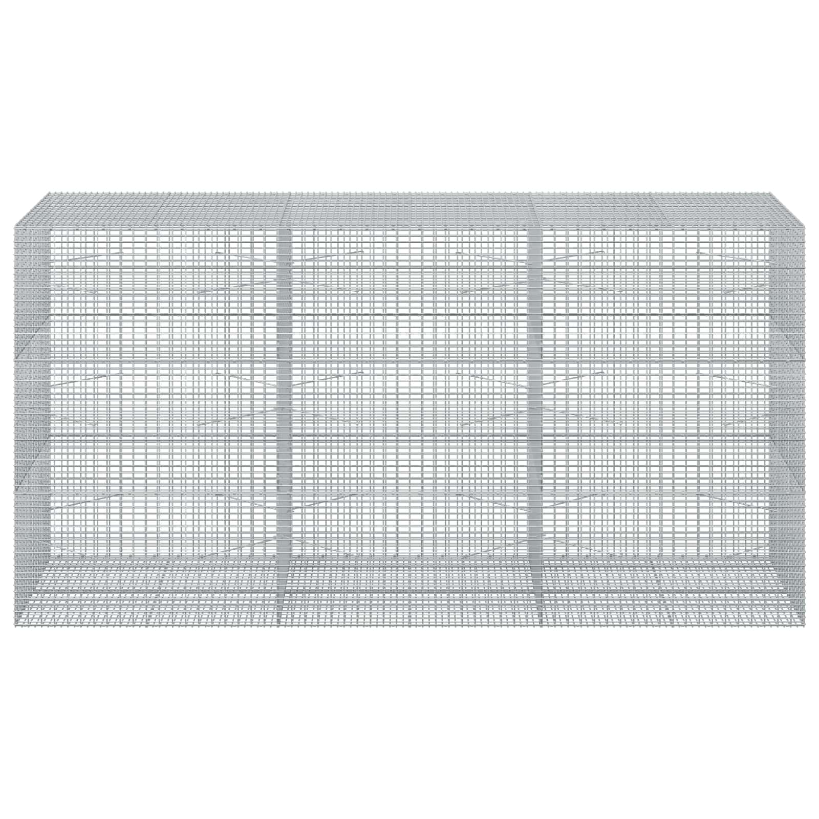 Gabion z žico 3,5 mm in mrežo 5x2,5 cm 300x100x150 cm