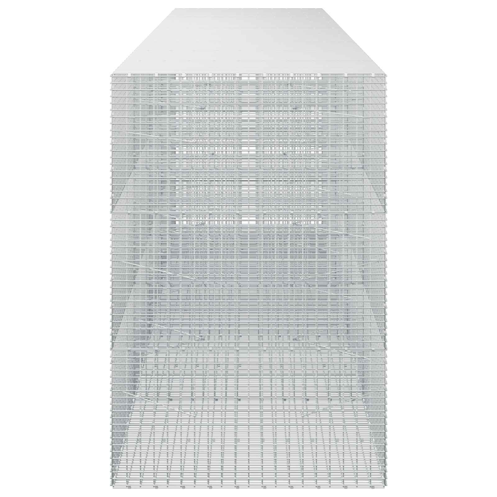 Gabion z žico 3,5 mm in mrežo 5x2,5 cm 450x100x150 cm