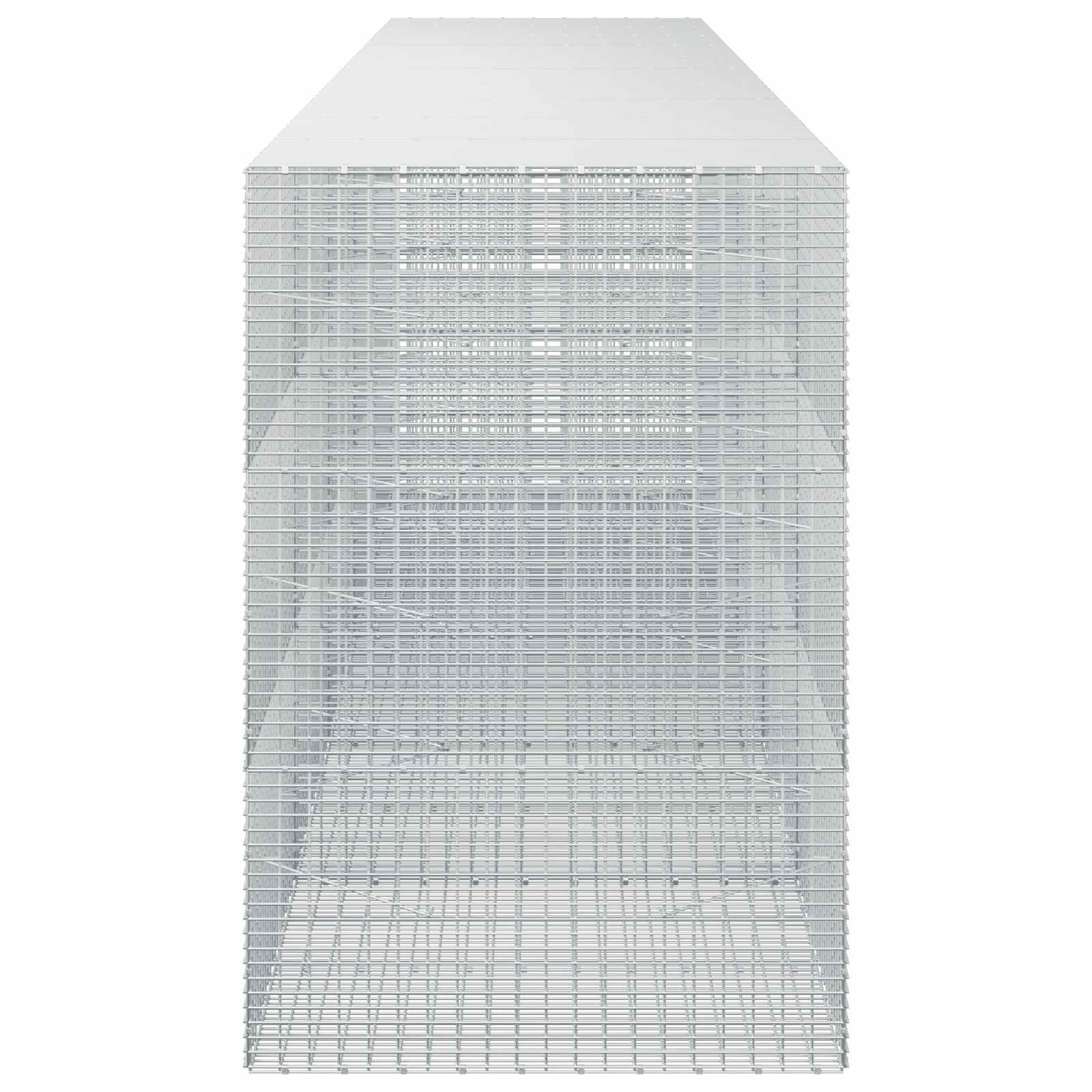 Gabion z žico 3,5 mm in mrežo 5x2,5 cm 500x100x150 cm