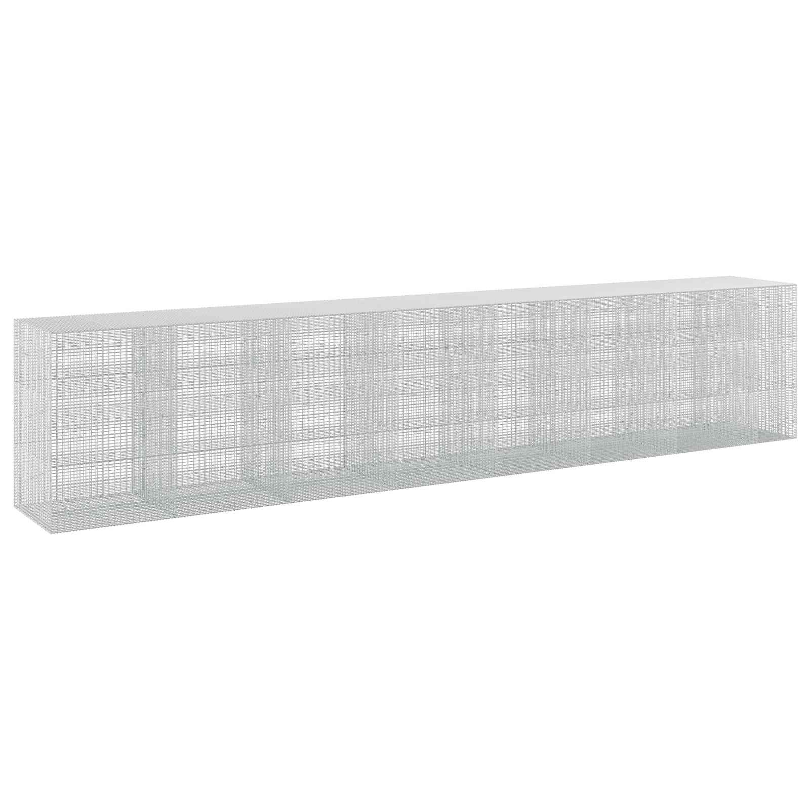 Gabion z žico 3,5 mm in mrežo 5x2,5 cm 750x100x150 cm